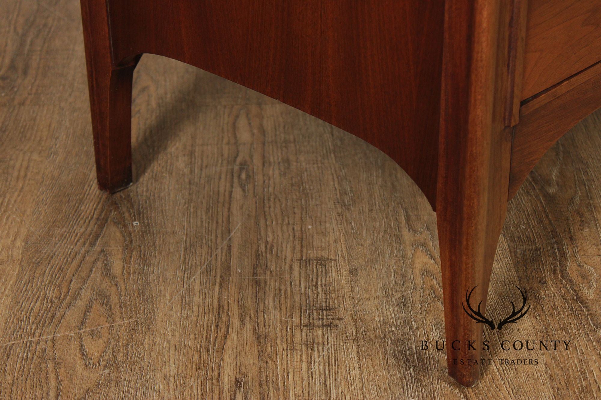 Kent Coffey 'Perspecta' Walnut And Rosewood Tall Chest