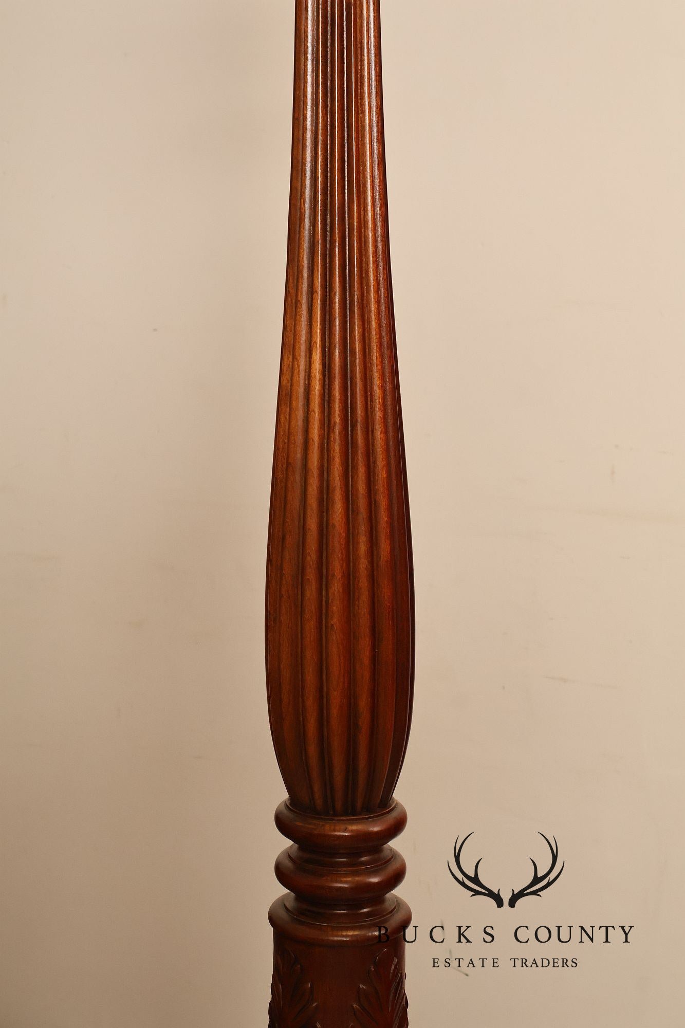 Pennsylvania House Carved Cherry King Poster Bed