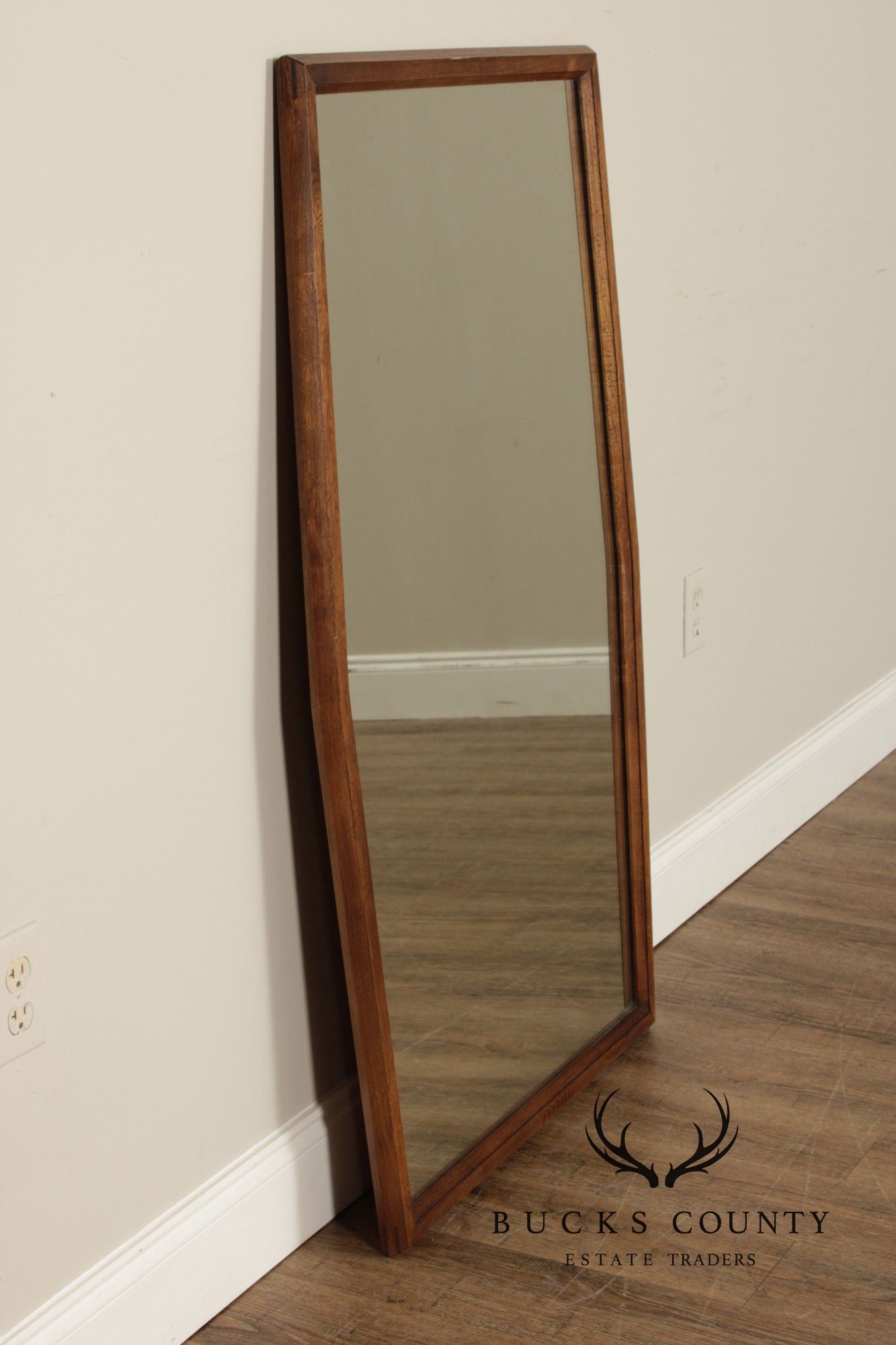 American of Martinsville Mid Century Modern Walnut Mirror