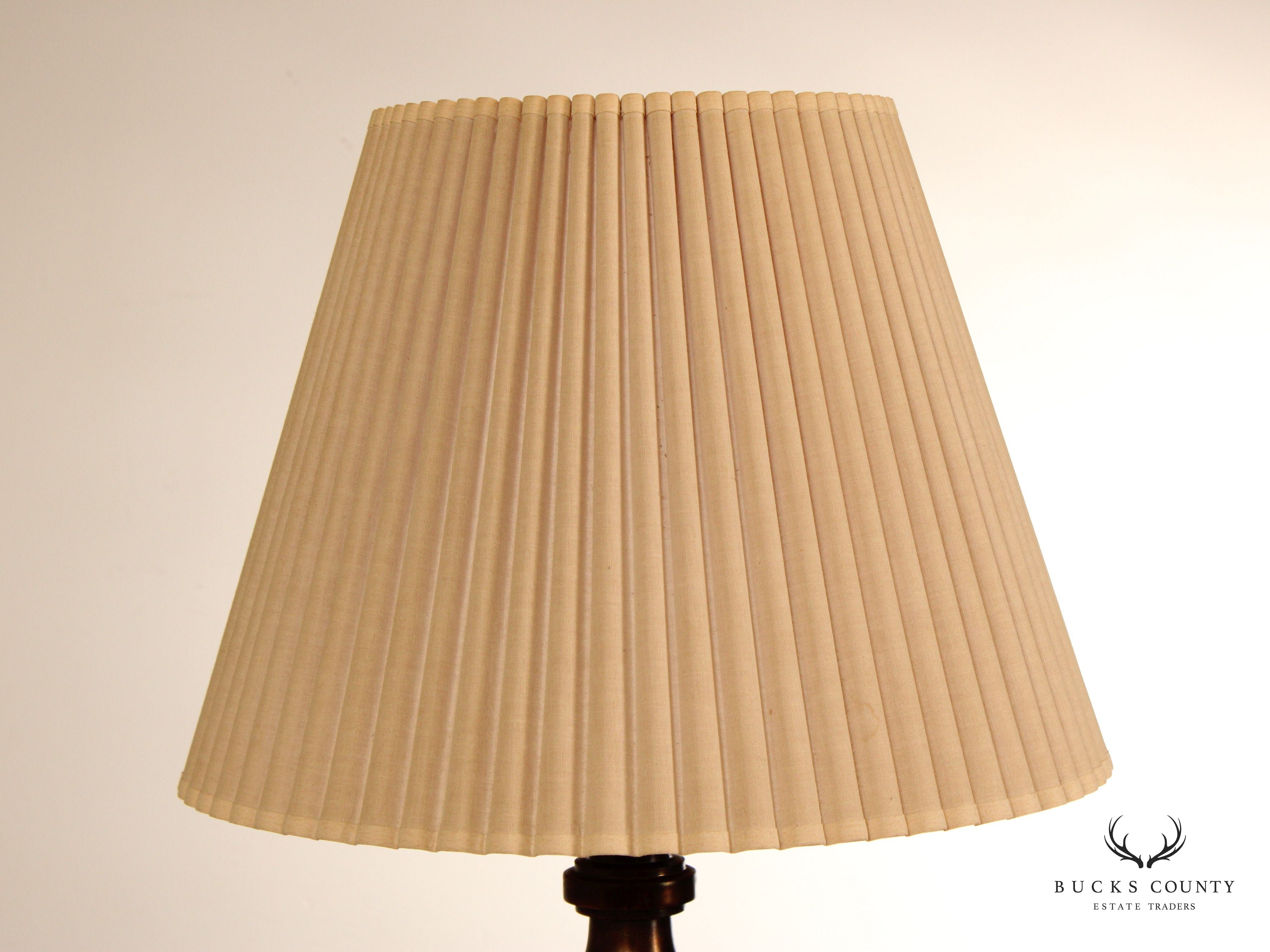 Stiffel Vintage Traditional Brass Urn Form Table Lamp