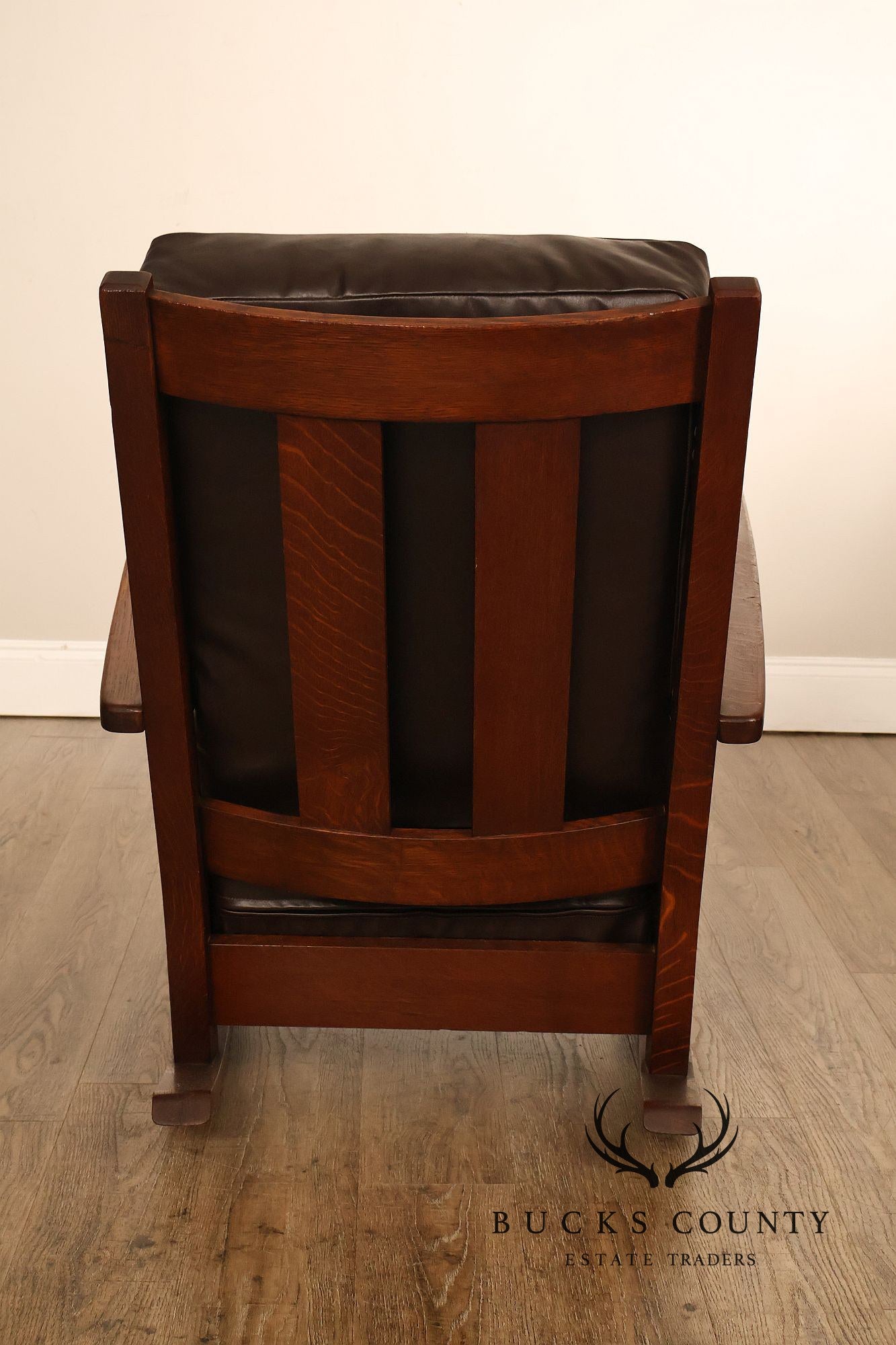 Limbert Antique Arts and Crafts Mission Oak Rocker