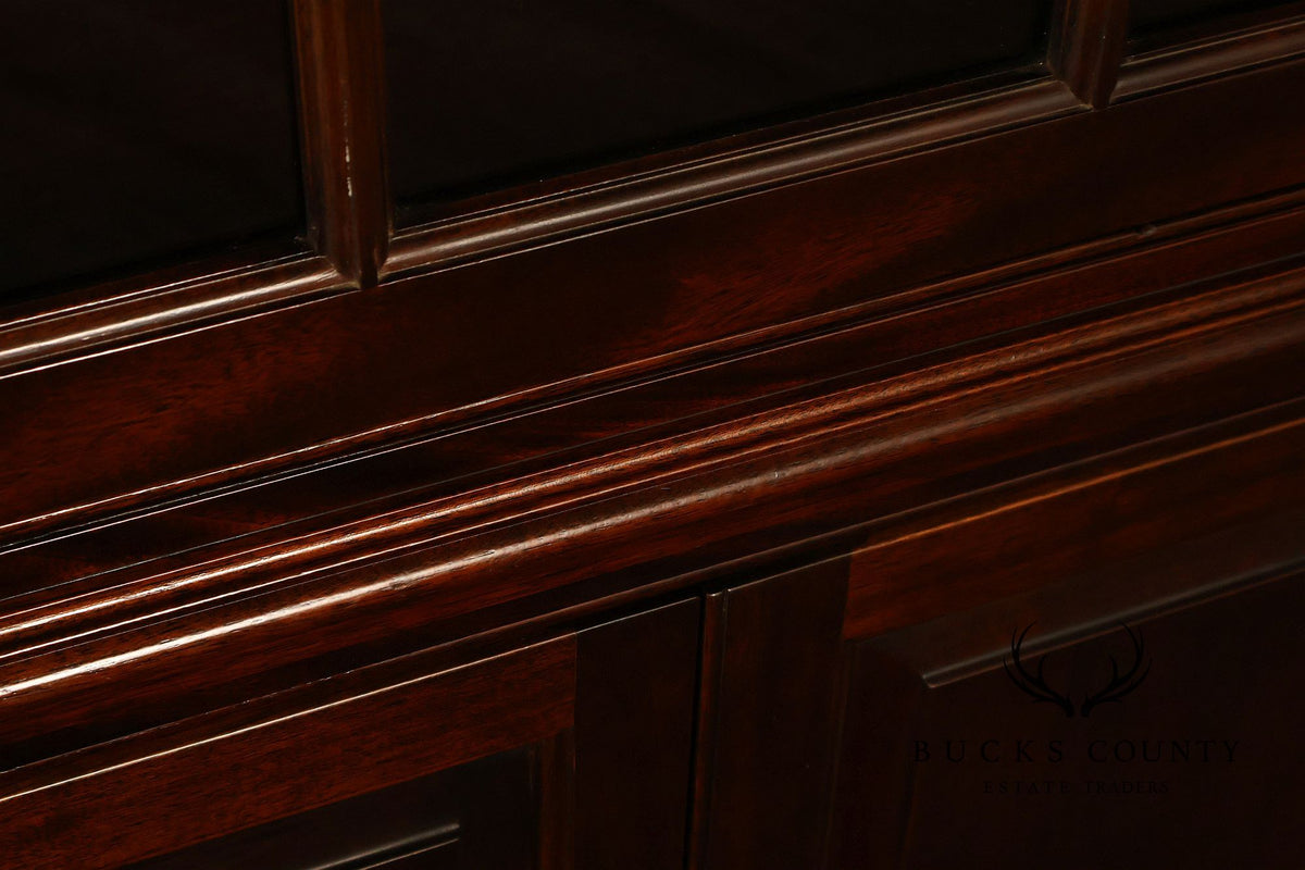 Stickley Federal Style Mahogany Corner Cabinet