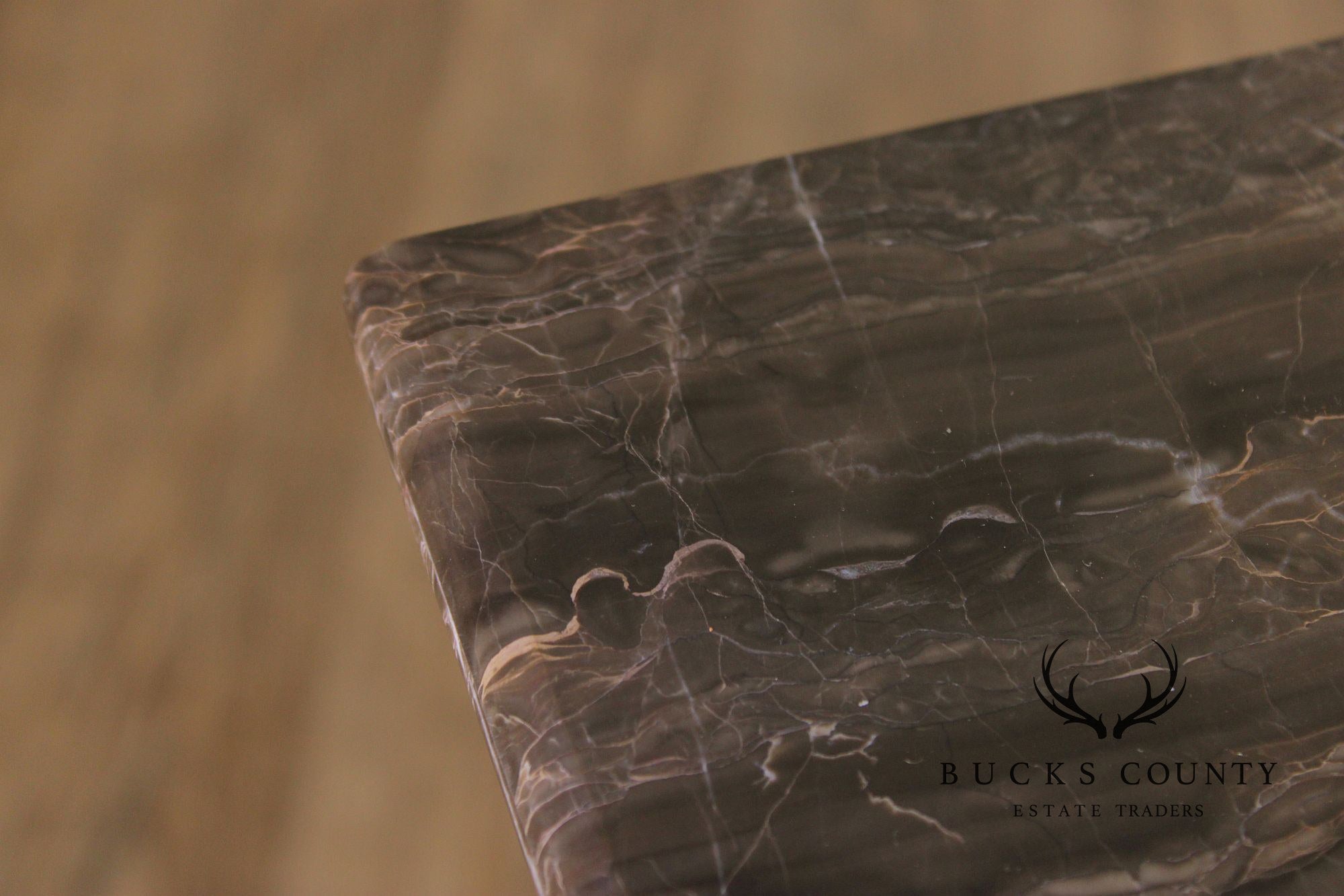 Ethan Allen Louis Philippe Style 'Fisher' Marble Top Chest