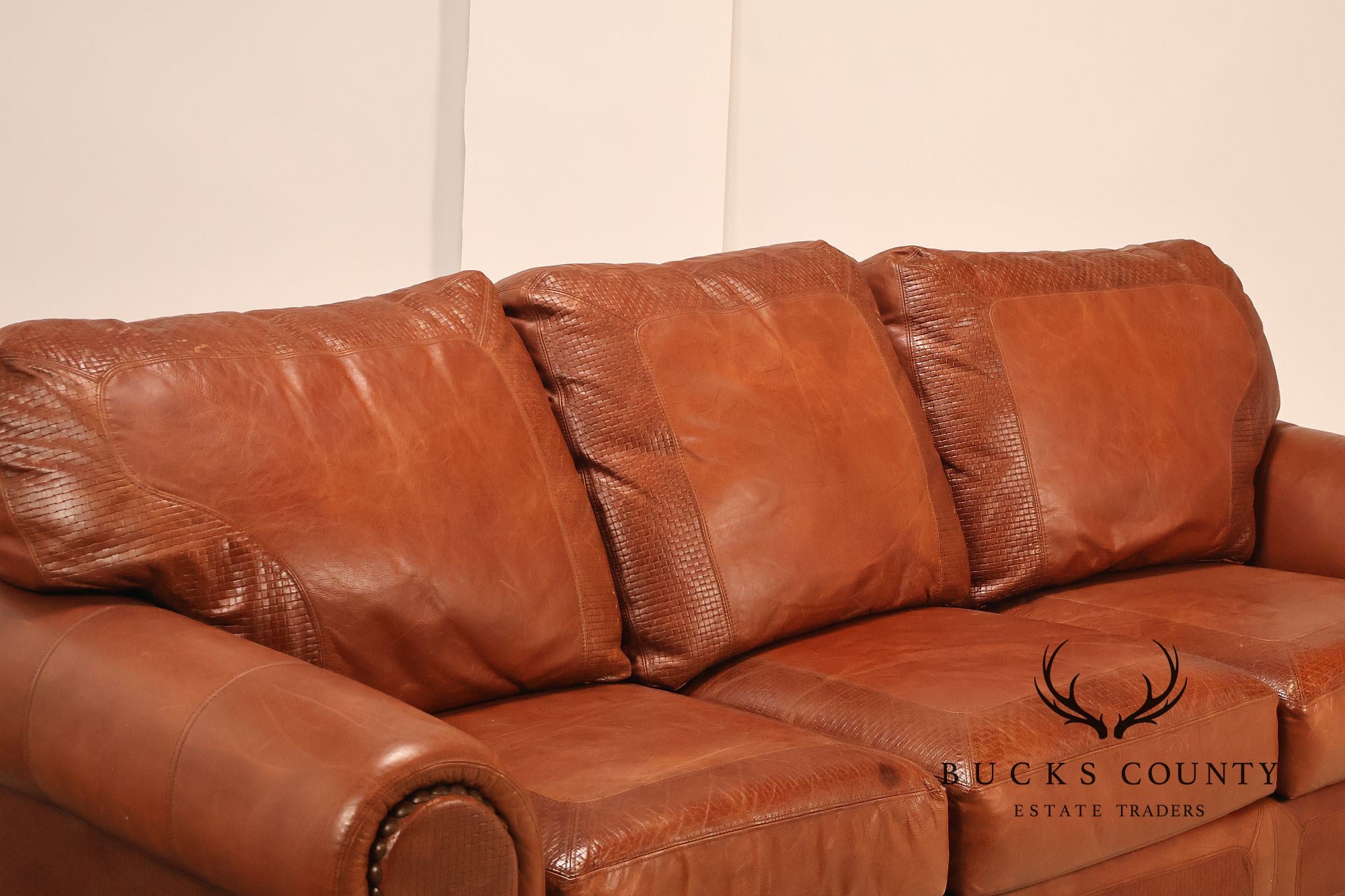 Stickley 'Santa Fe' Leather Sofa