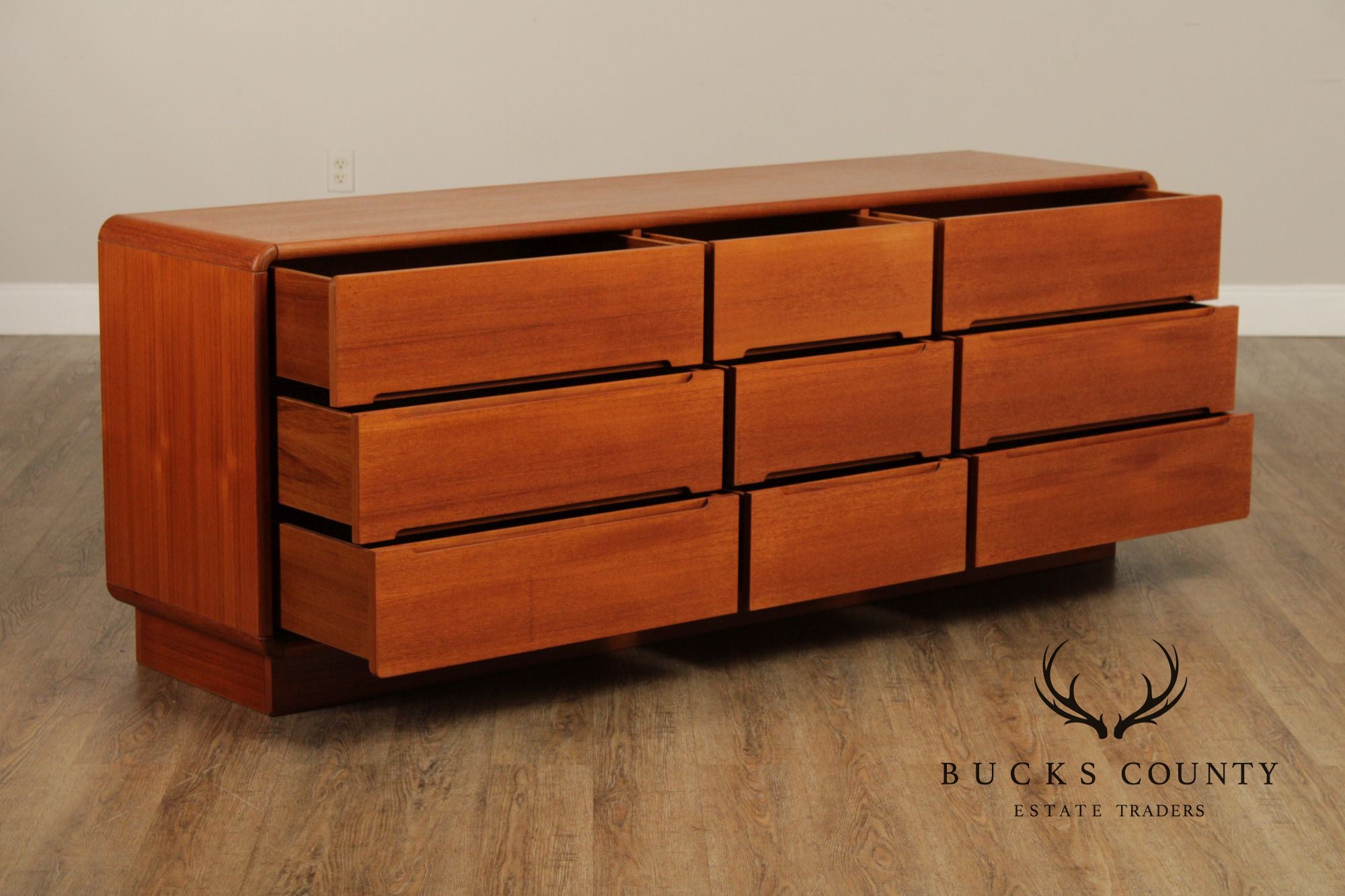 Sun Cabinet Co. Danish Modern Style Teak Dresser