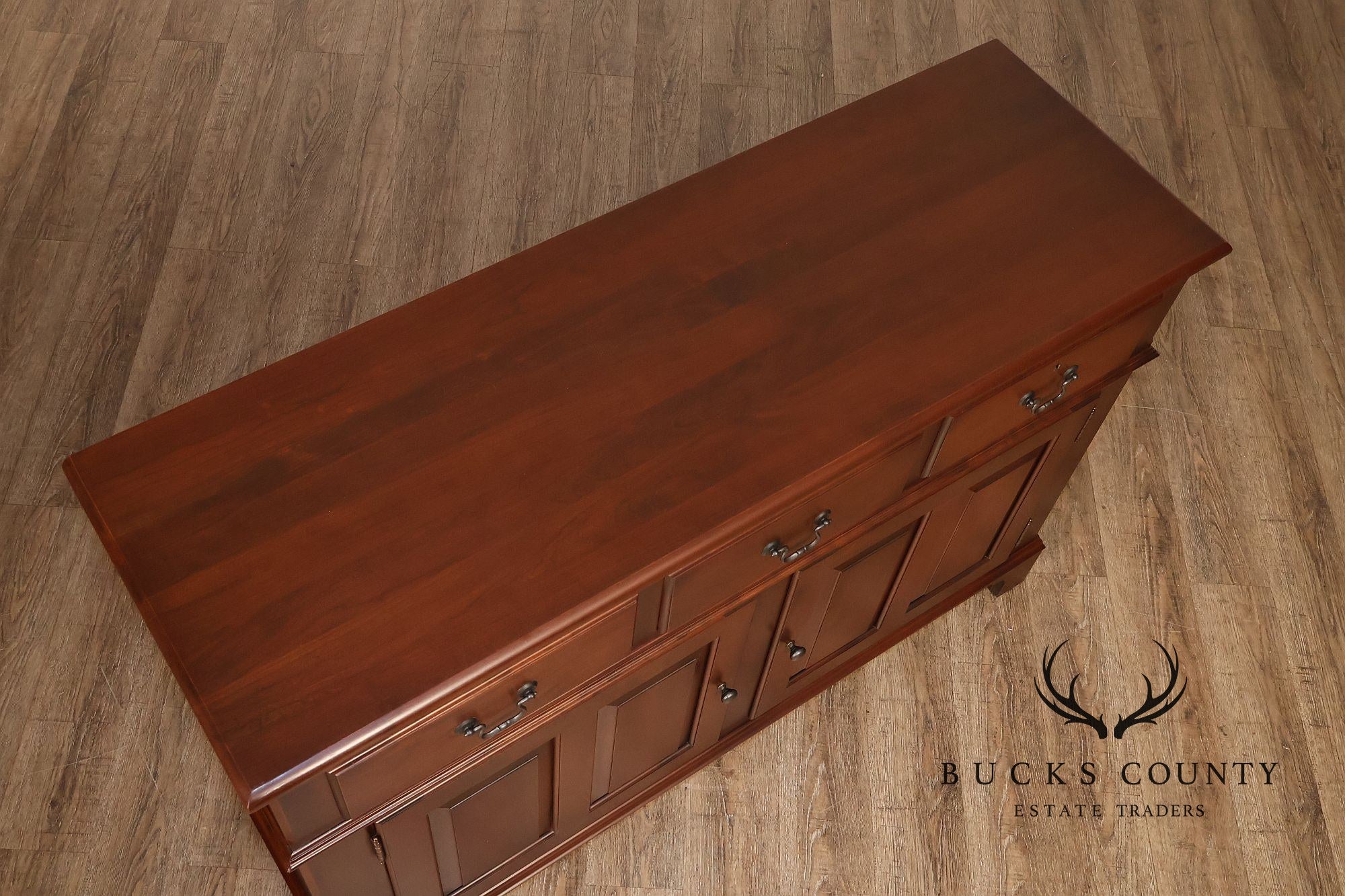 Hitchcock Colonial Style Cherry Three-Drawer Server