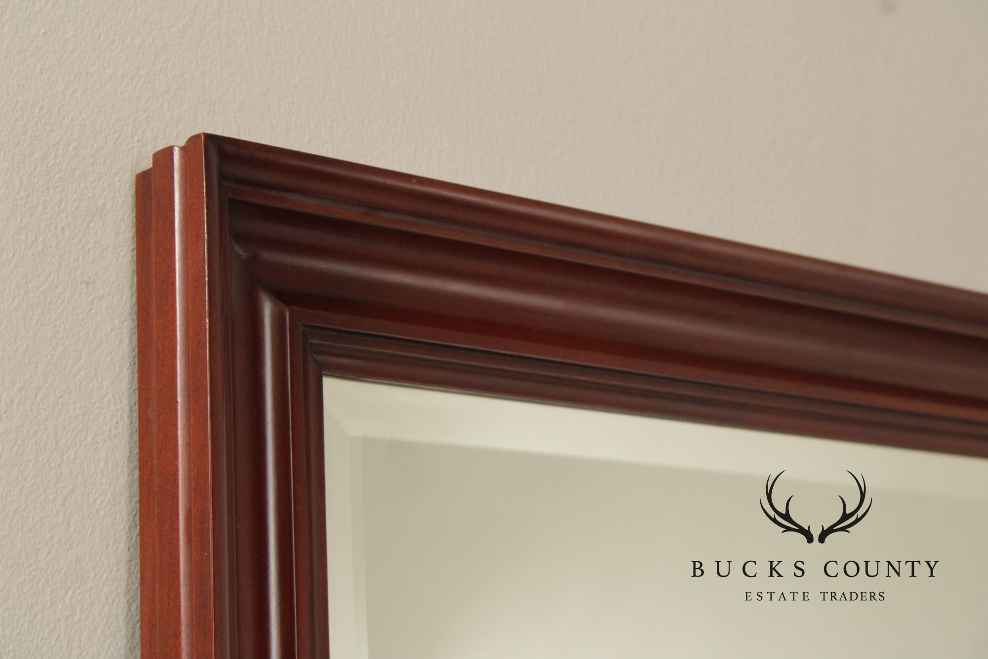 Henkel Harris Rectangular Cherry Wall Mirror