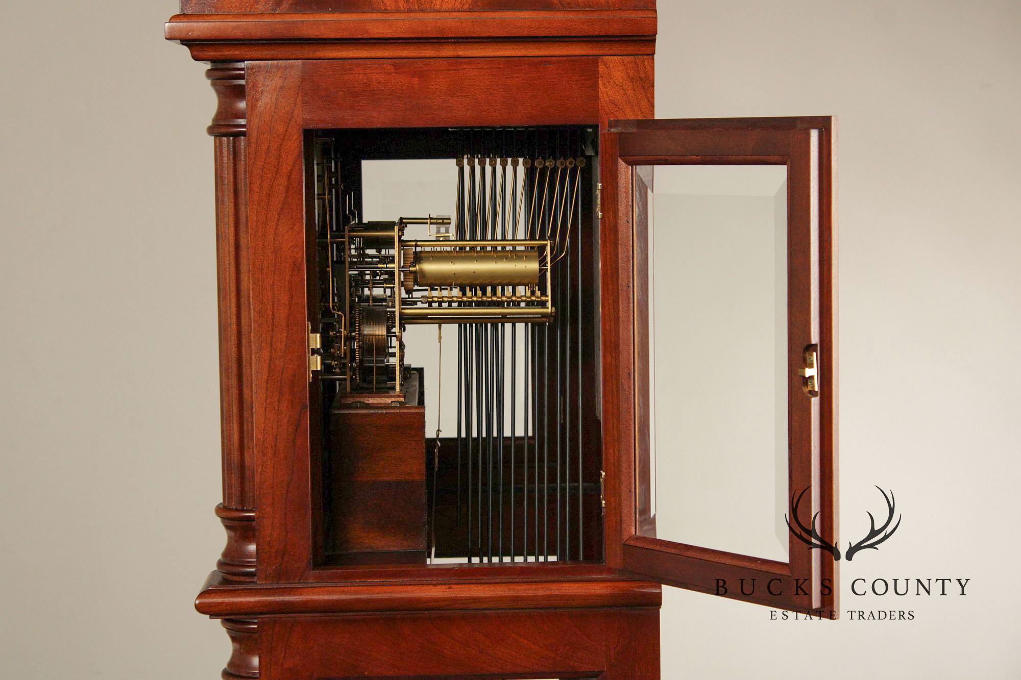 Sligh Georgian Style Mahogany 'Wilton' Grandfather Clock