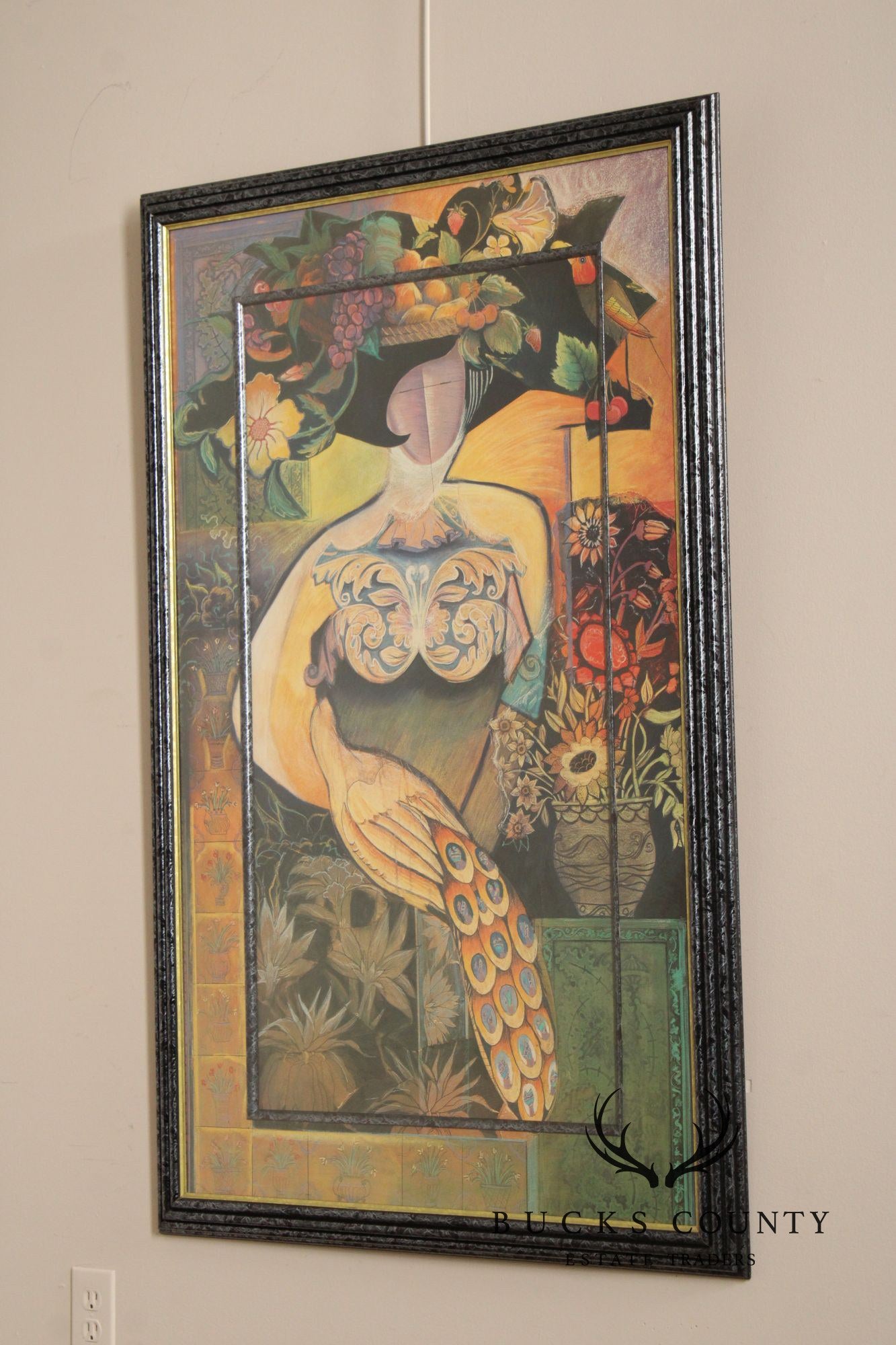 Expressionist Style Large Framed Print