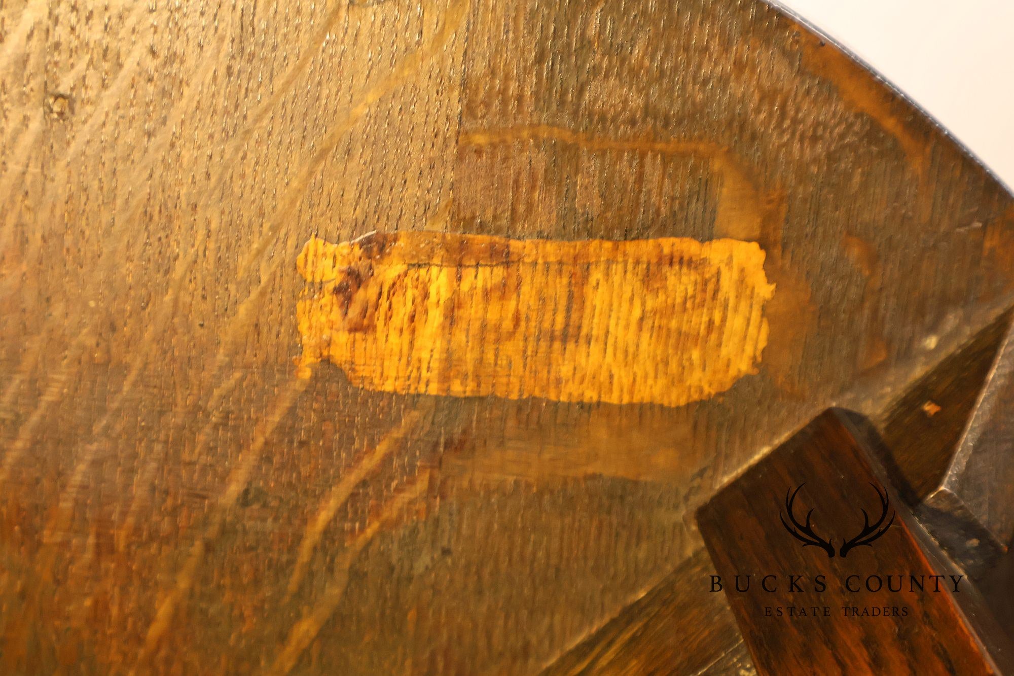 Limbert Mission Quartersawn Oak Round End Table
