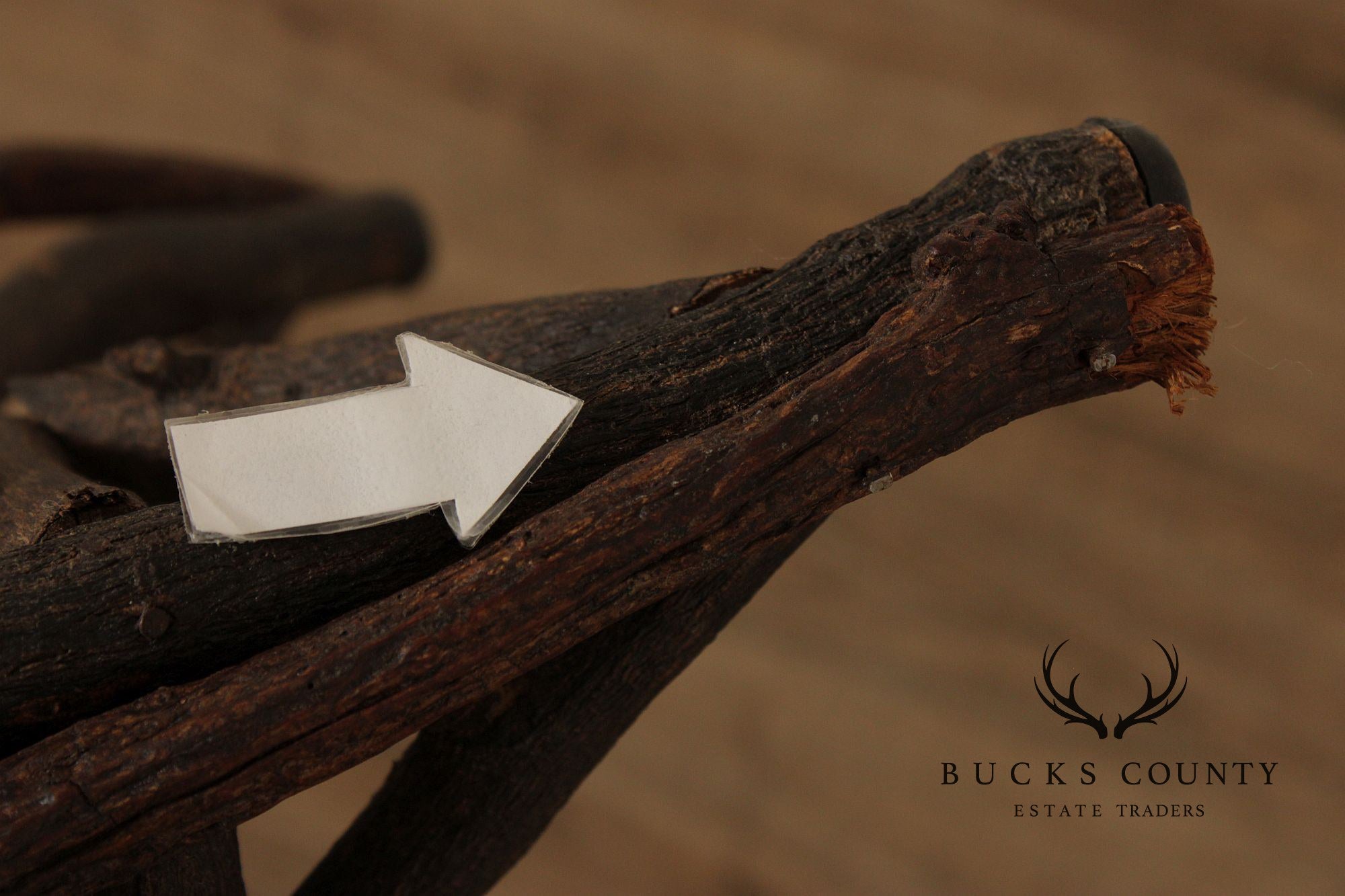 Adirondack Style Twig Plant Stand