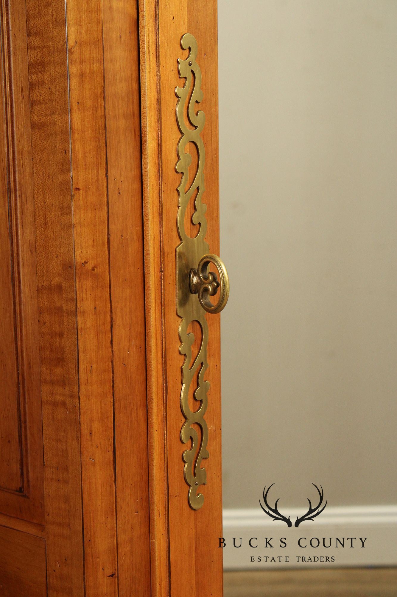 Ethan Allen Legacy Bonnetiere French Provincial Style Maple Armoire