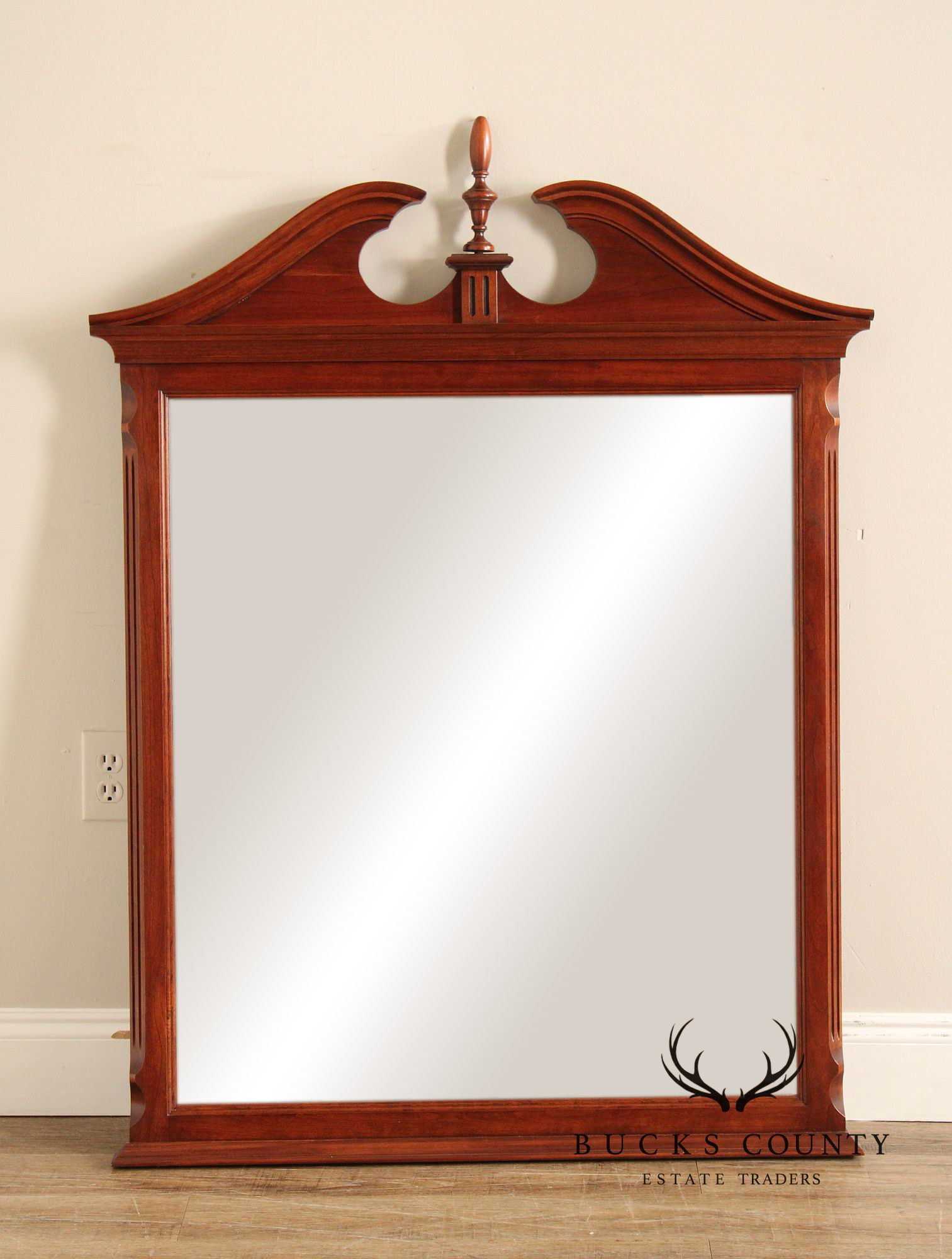 Pennsylvania House Chippendale Style Cherry Wall Mirror