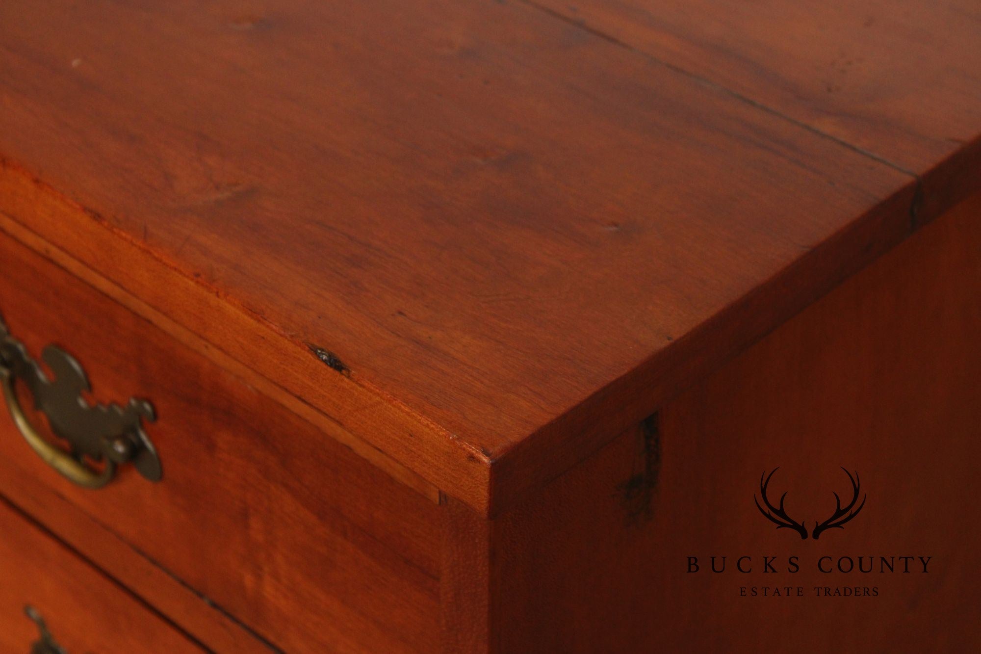 Antique American Chippendale Period Maple Chest of Drawers