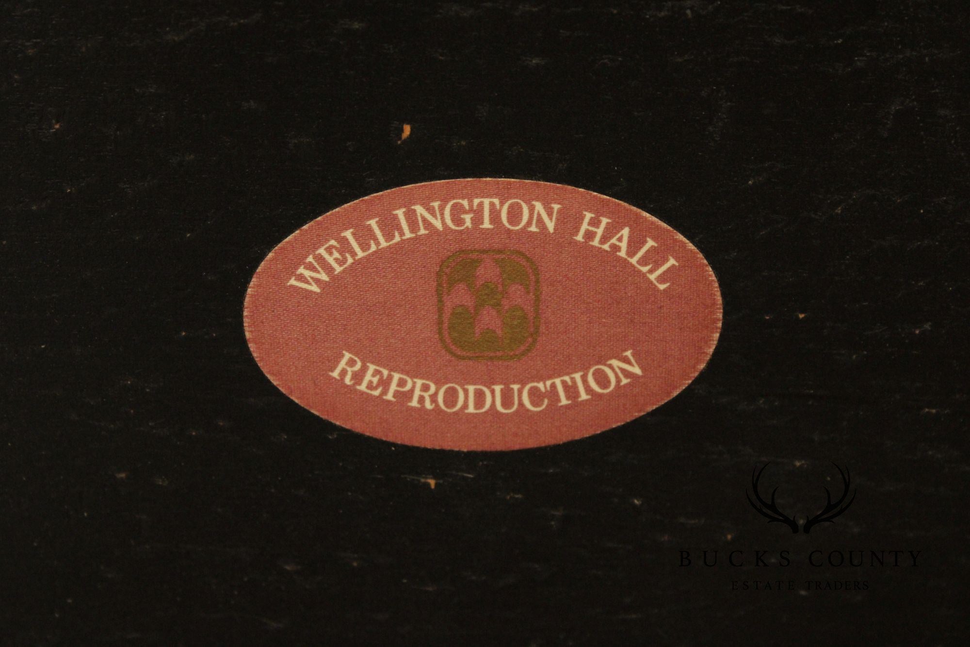 Wellington Hall Chinoiserie Decorated Faux Bamboo Coffee Table
