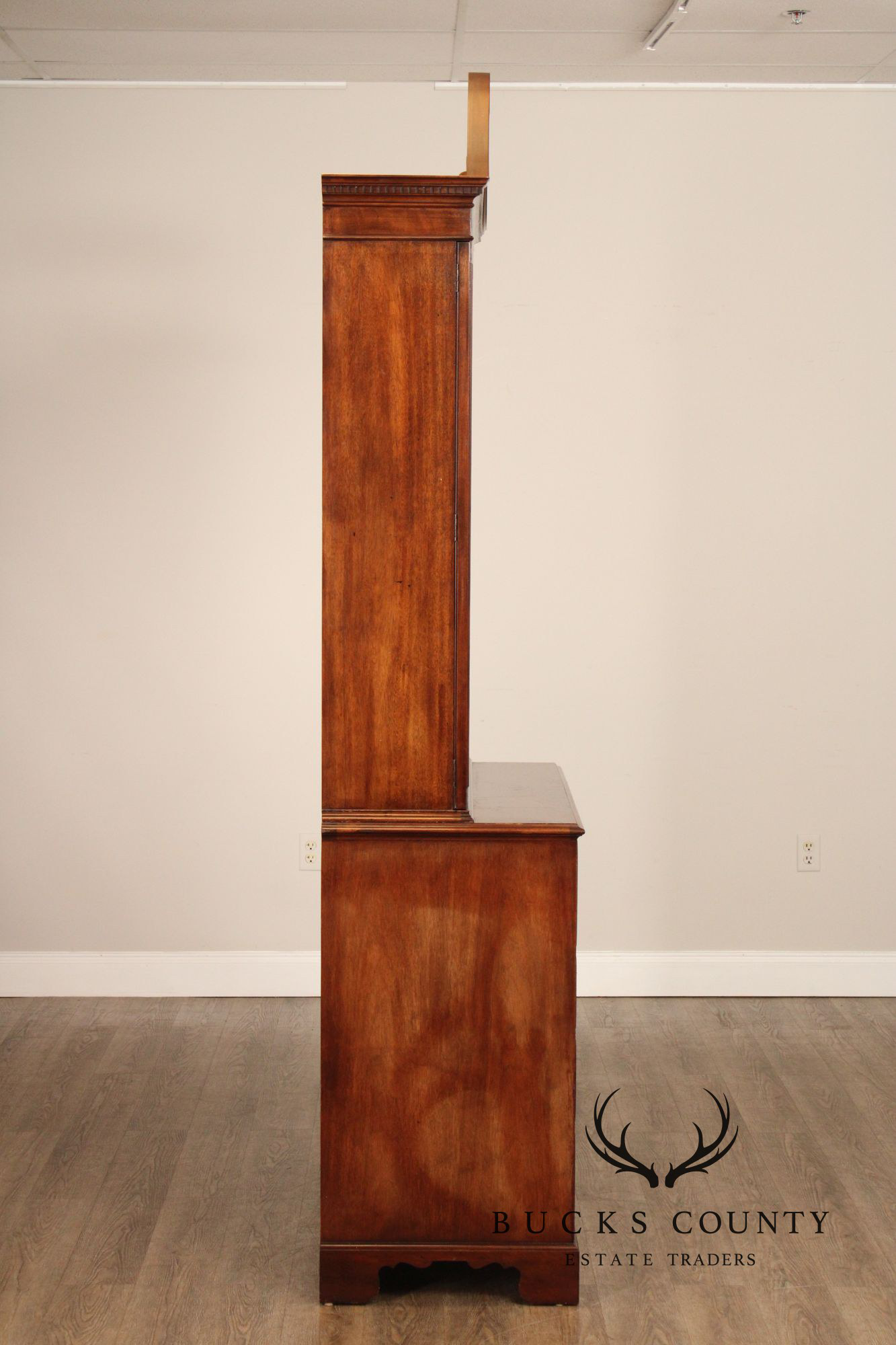 Baker Collector's Edition Vintage Mahogany Secretary Bookcase