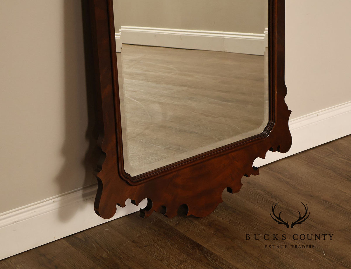 Drexel Heritage Chippendale Style Mahogany Wall Mirror