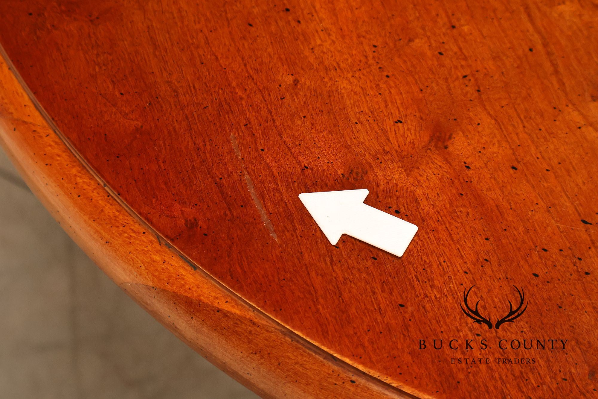 American Drew Traditional Cherry Dining Table With Two Leaves