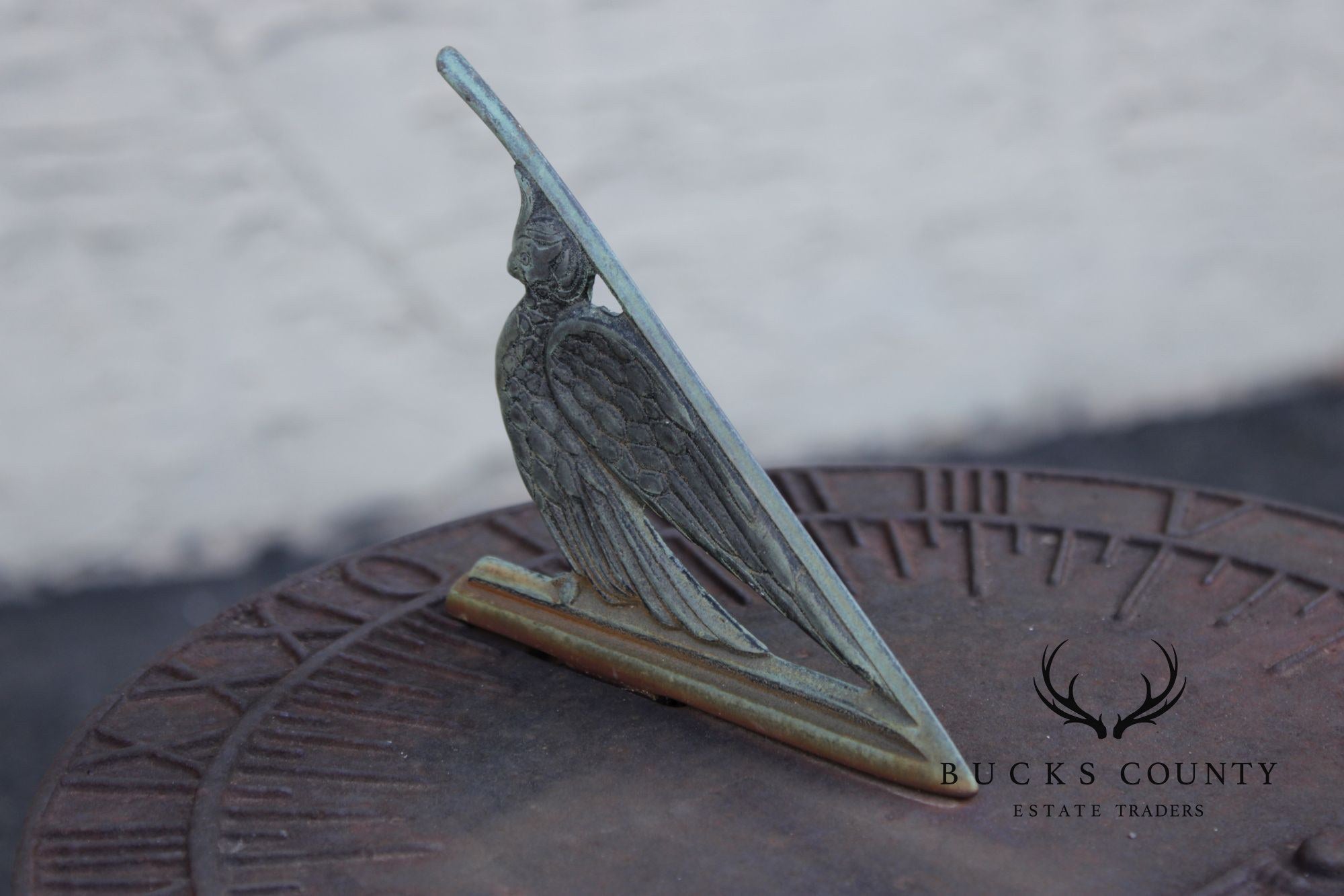 Virginial Metalcrafters Roman Style Outdoor Garden Sundial