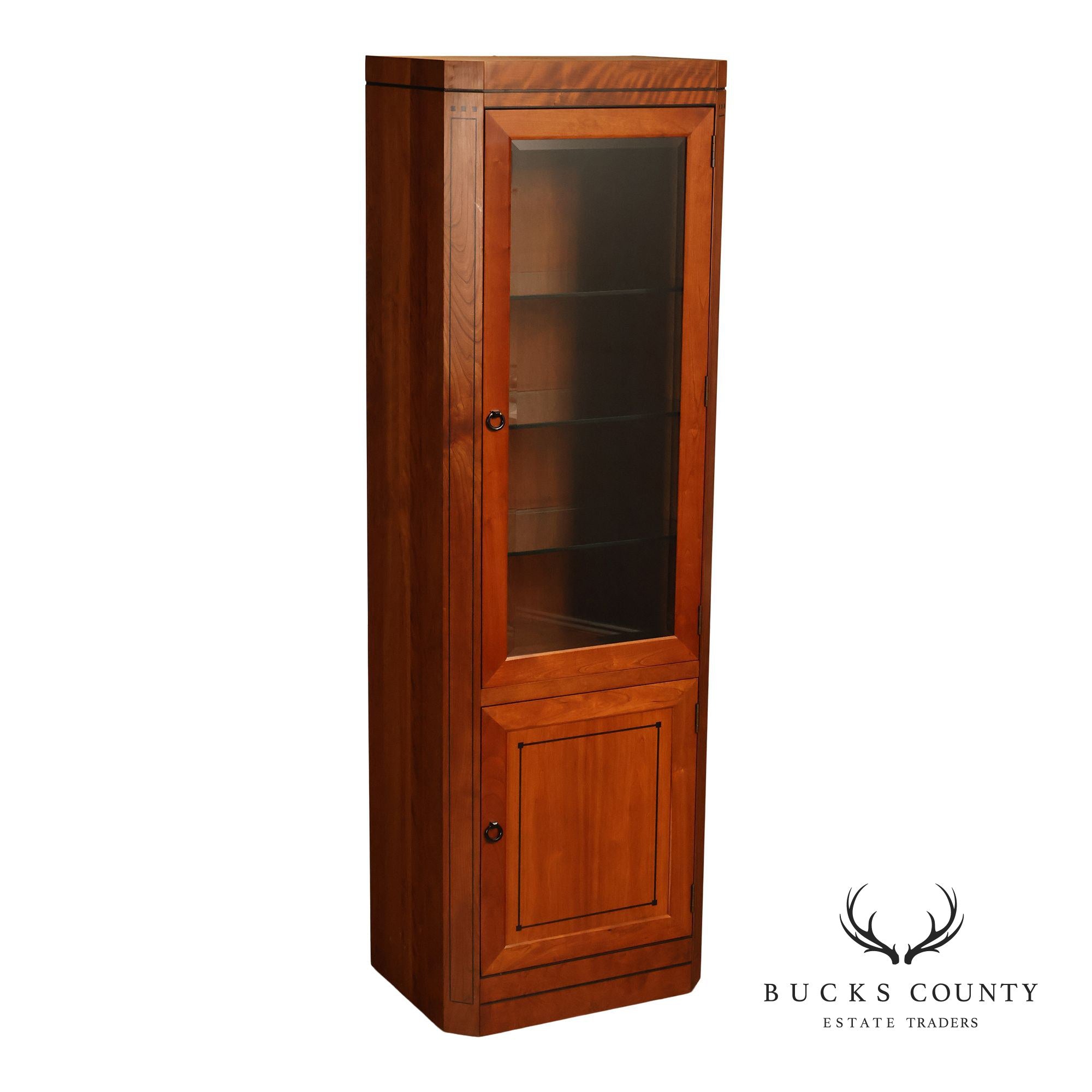 Stickley 21st Century Collection Cherry Curio Display Cabinet