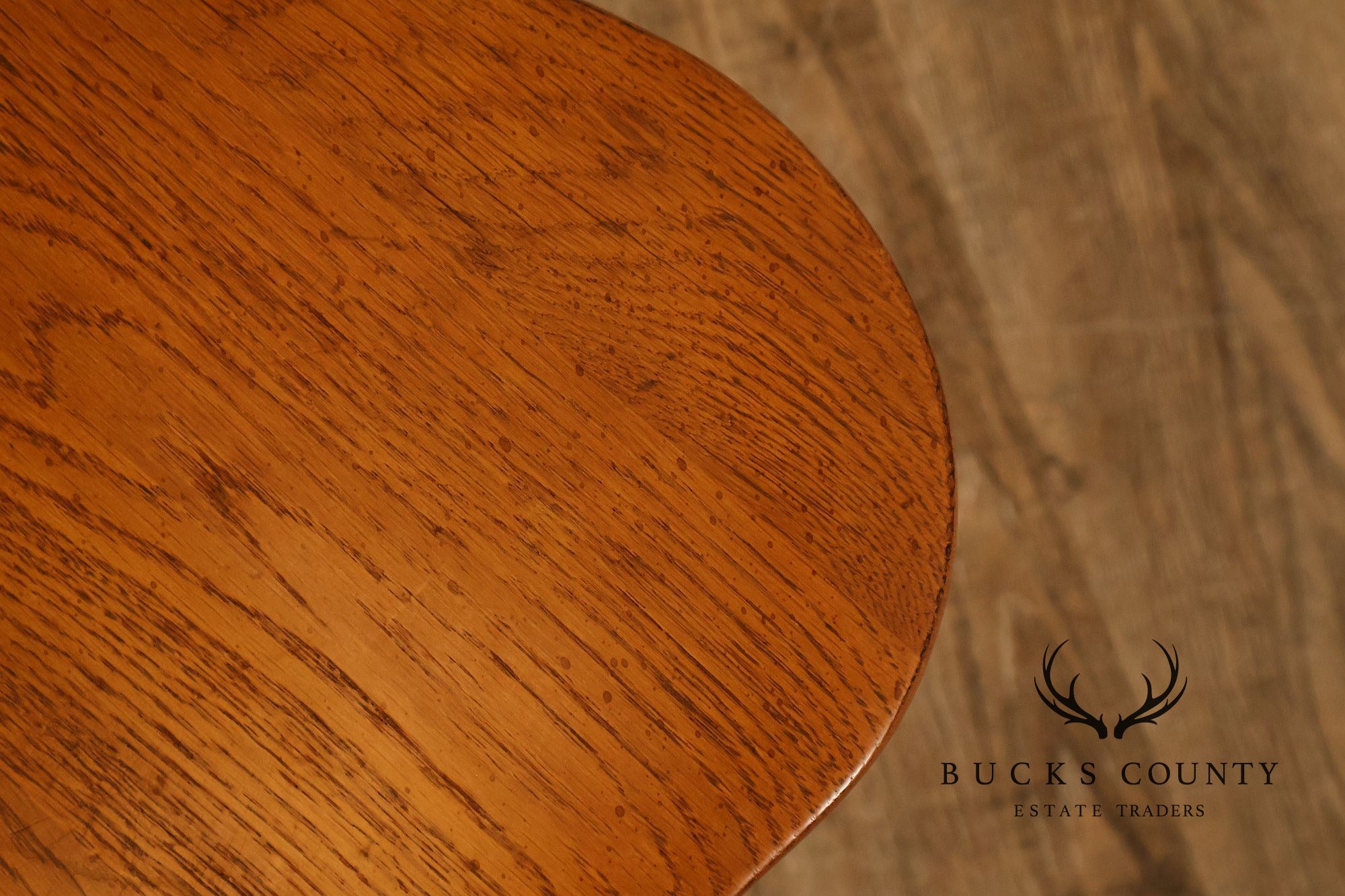 Virginia House Set of Four Oak Windsor Dining Chairs