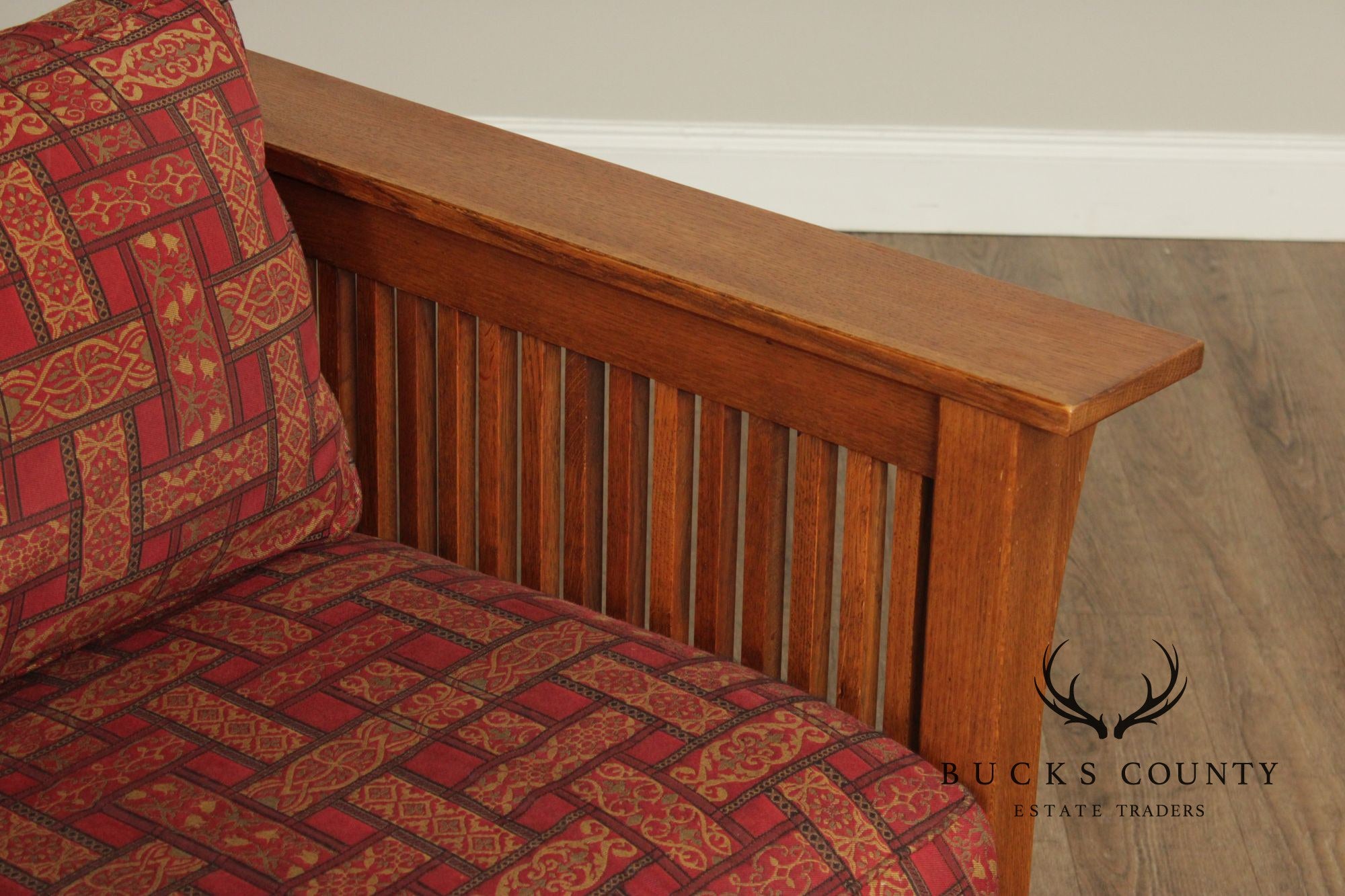 Stickley Mission Collection 'Fayetteville' Oak Frame Sleeper Sofa