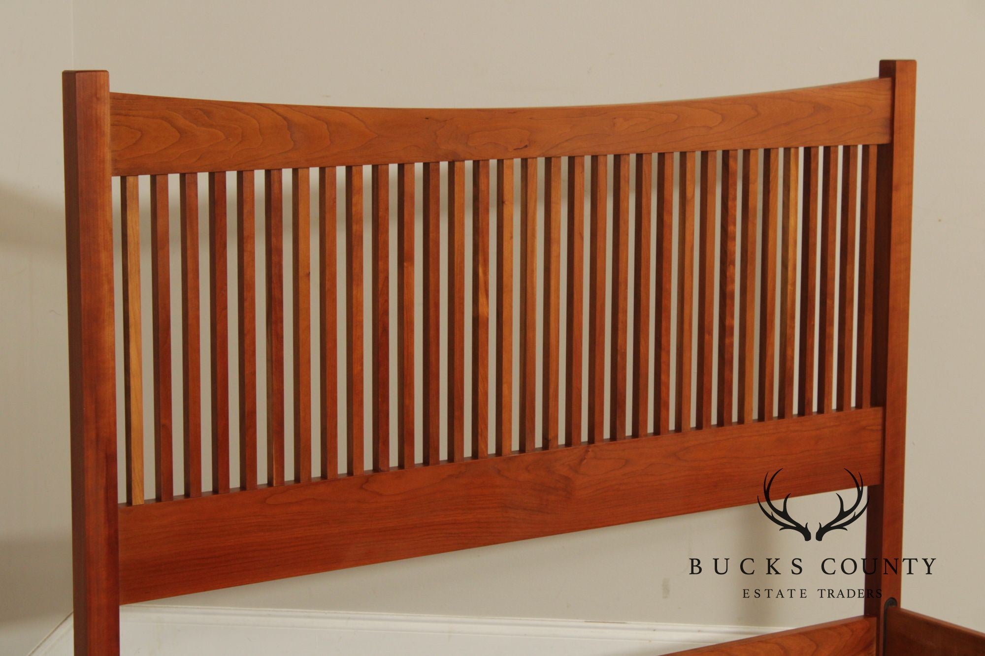 Stickley Mission Collection Cherry Queen Spindle Bed2495
