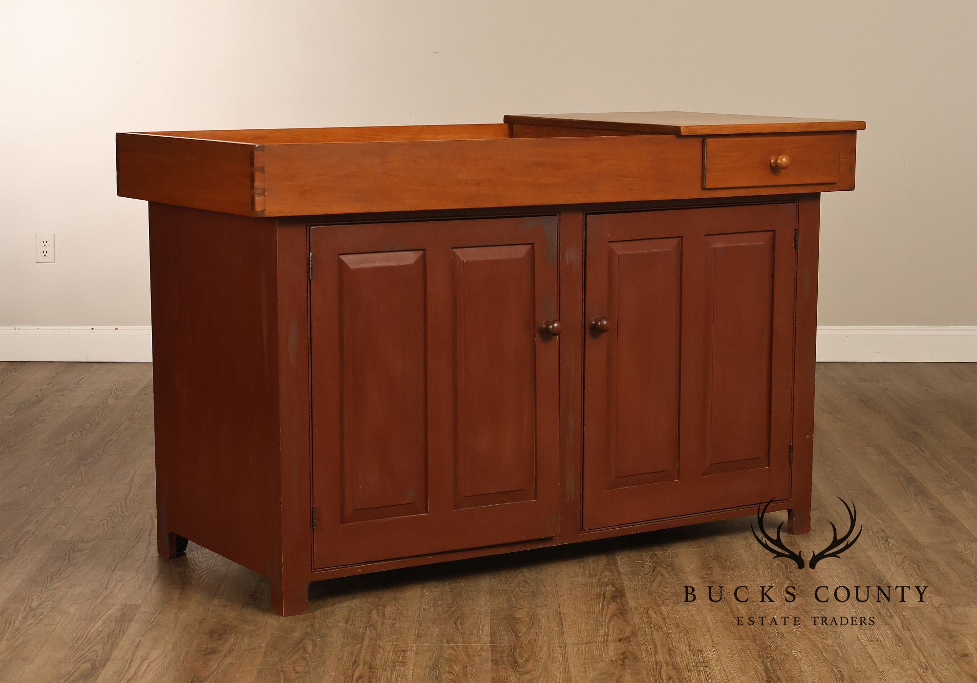 Large Reproduction Dry Sink Made by Wayne Kramer