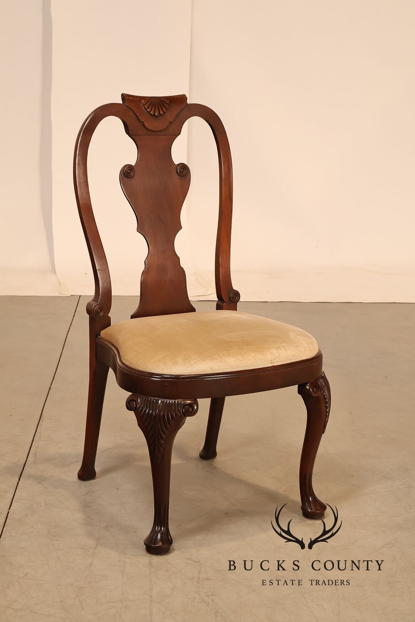 Baker Historic Charleston Reproductions Set of Eight Mahogany Dining Chairs