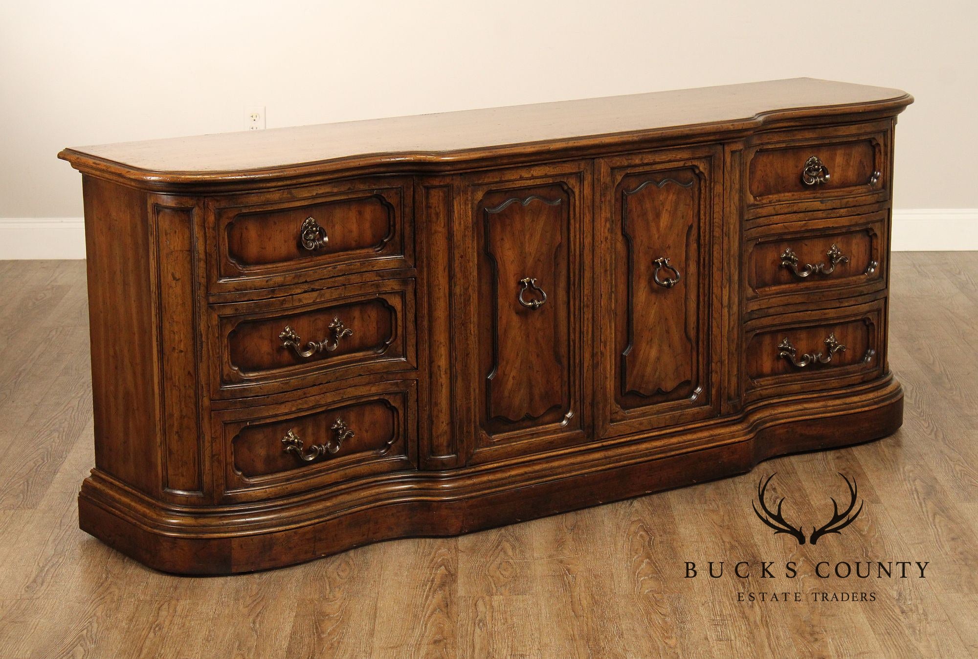 Heritage Grand Tour Collection Vintage Walnut Dresser