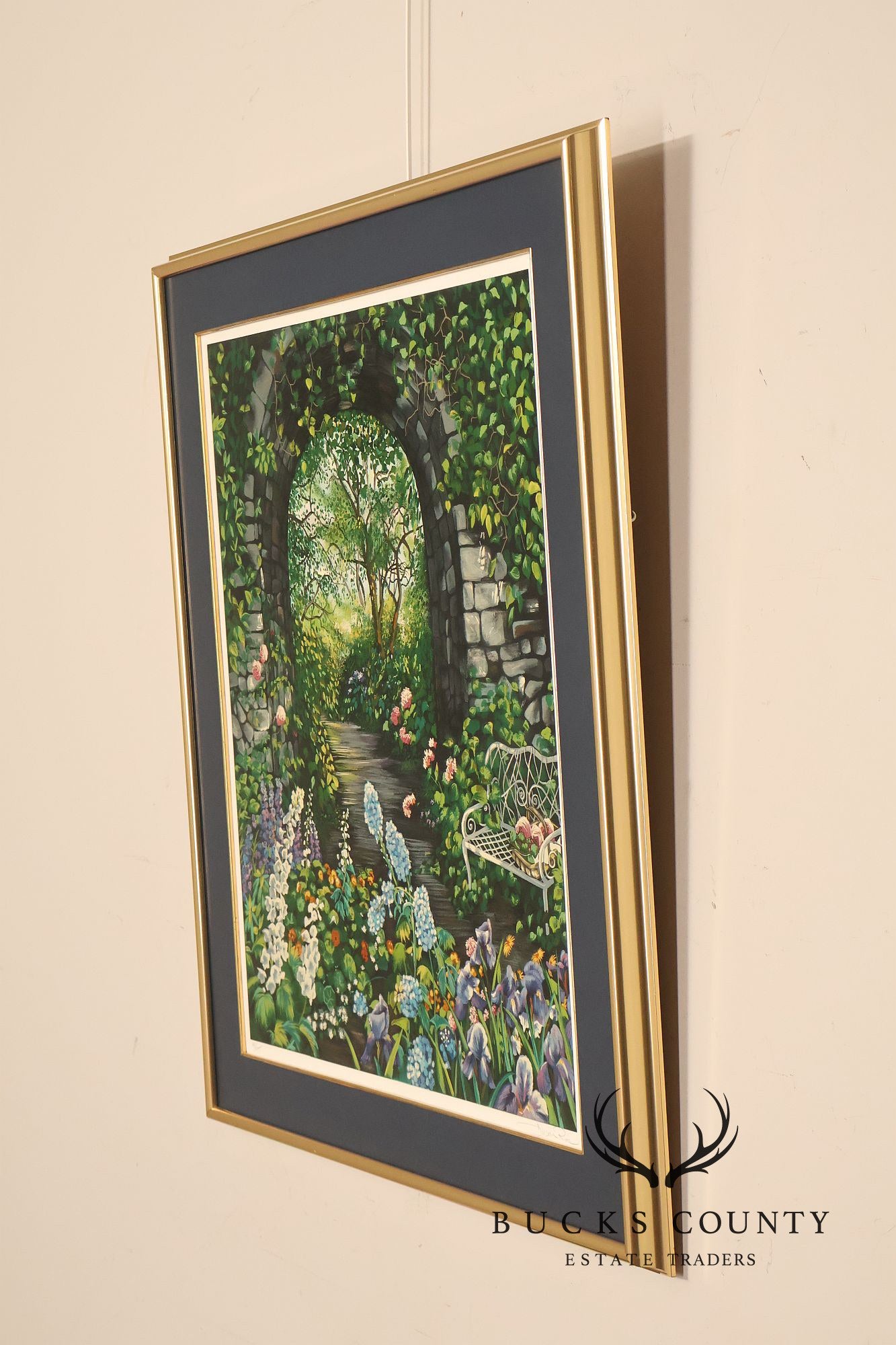Susan Rios Limited Edition Print, Flower Garden