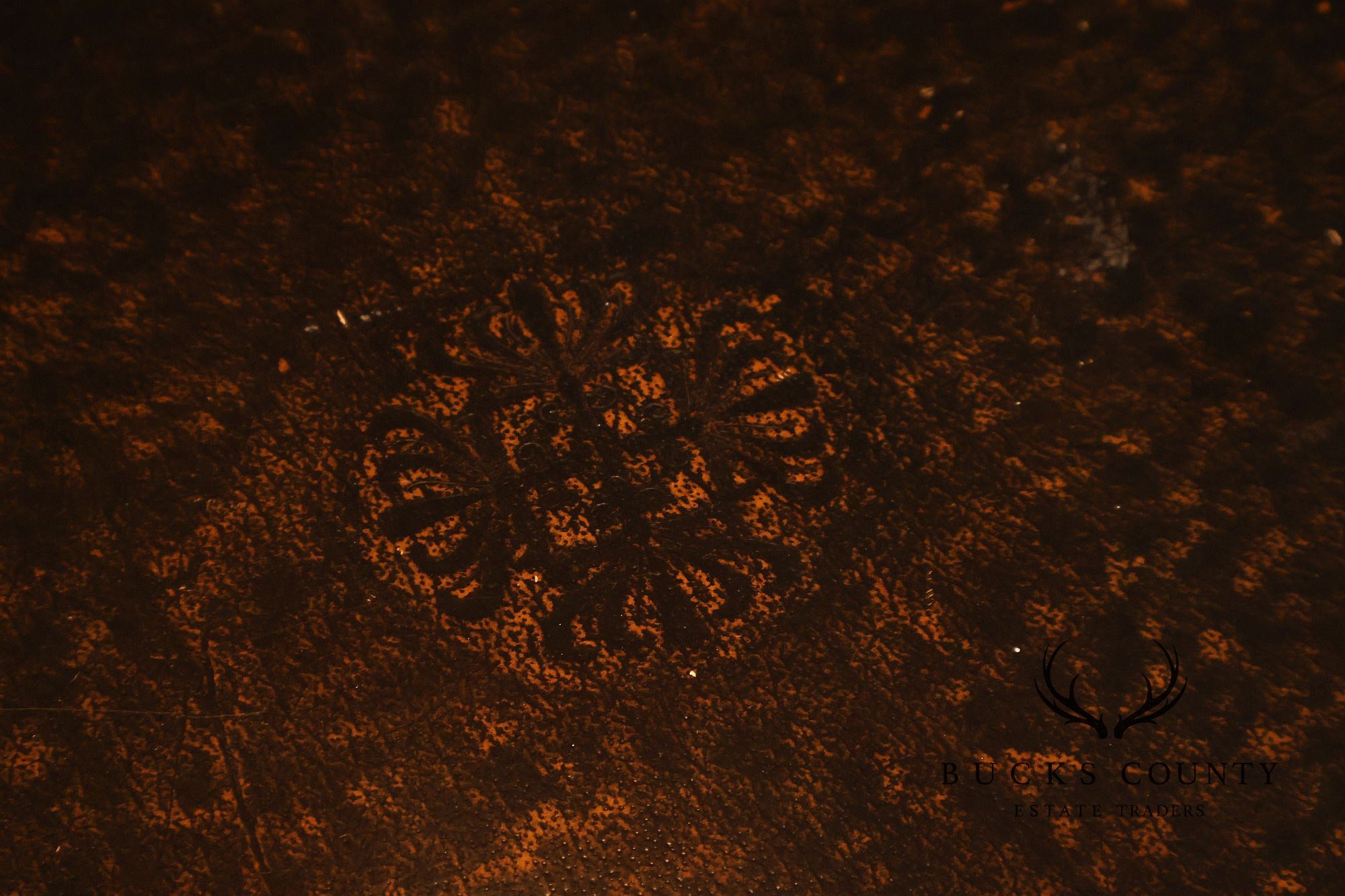 Theodore Alexander Chateau Du Vallois French Louis XV Style Walnut Leather Writing Desk