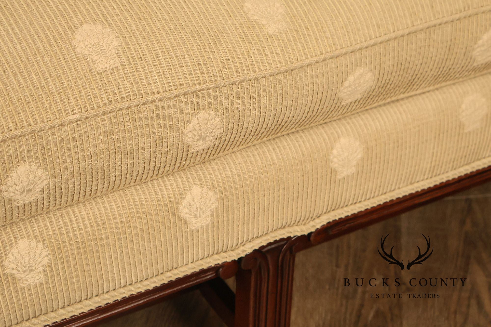 Chippendale Style Mahogany Frame Sofa