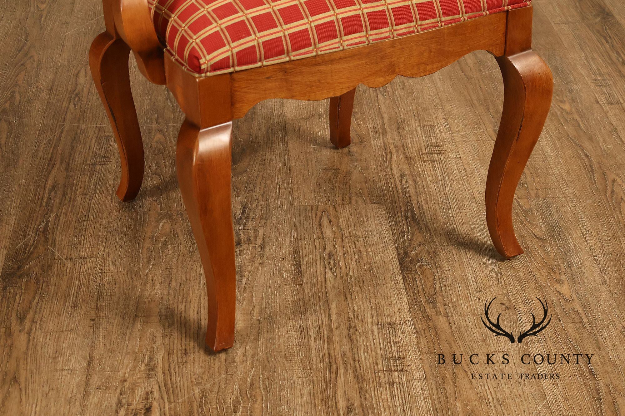 Ethan Allen Legacy Collection Set Of 10 Maple French Country Ladder Back Dining Chairs