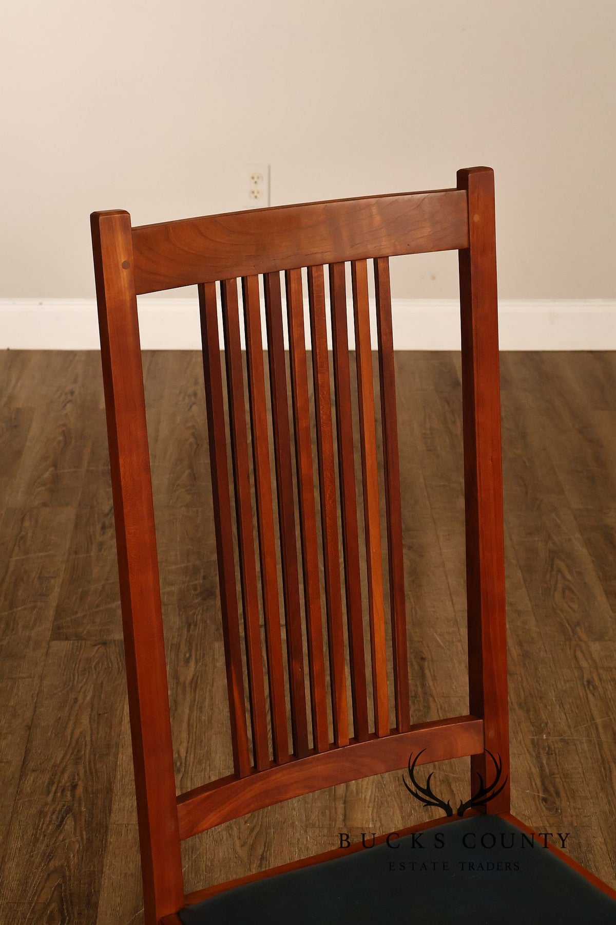 Stickley Mission Collection Cherry Set Of 6 Spindle Back Dining Chairs