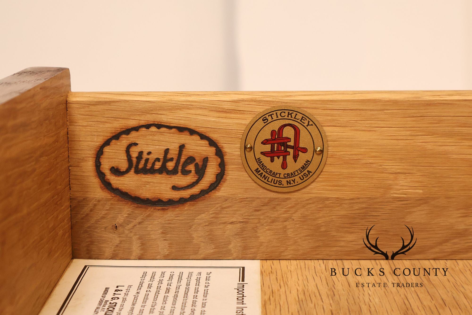 Stickley Mission Collection Oak Buffet Server