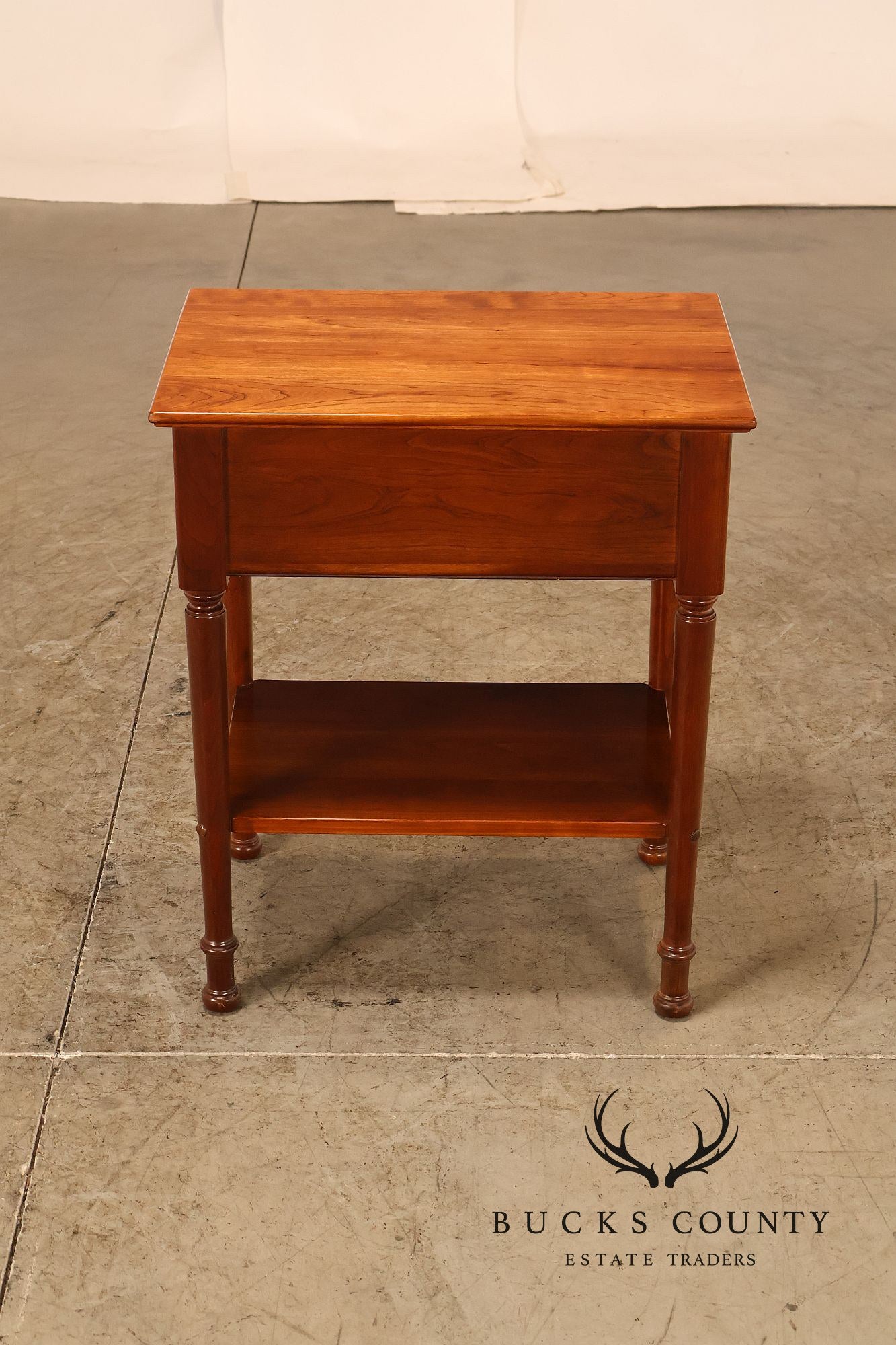 Stickley Cherry Valley Pair Of One Drawer Night Stands