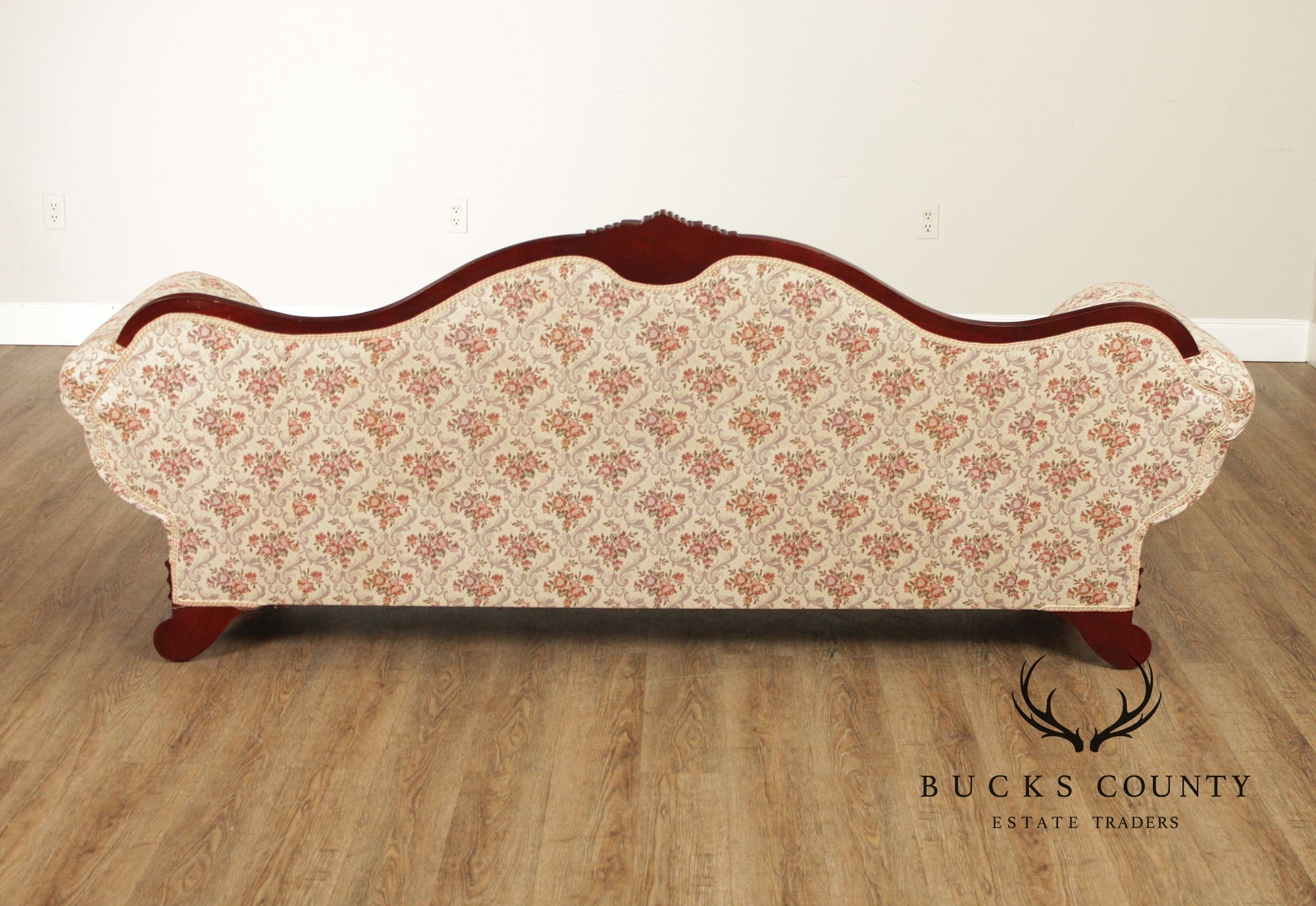Kimball Victorian Style Carved Mahogany Sofa