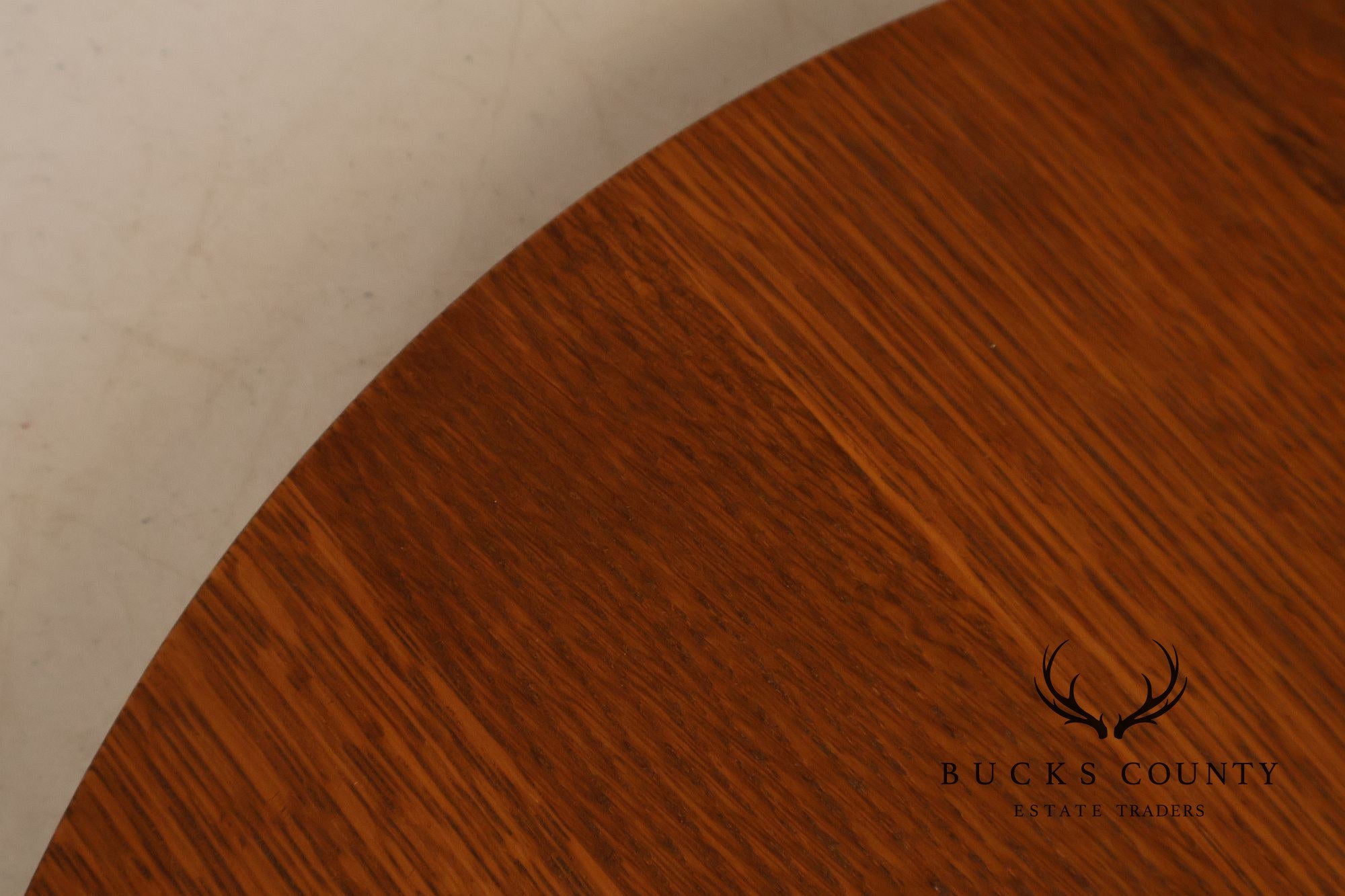 Stickley Mission Collection Round Oak Lazy Susan