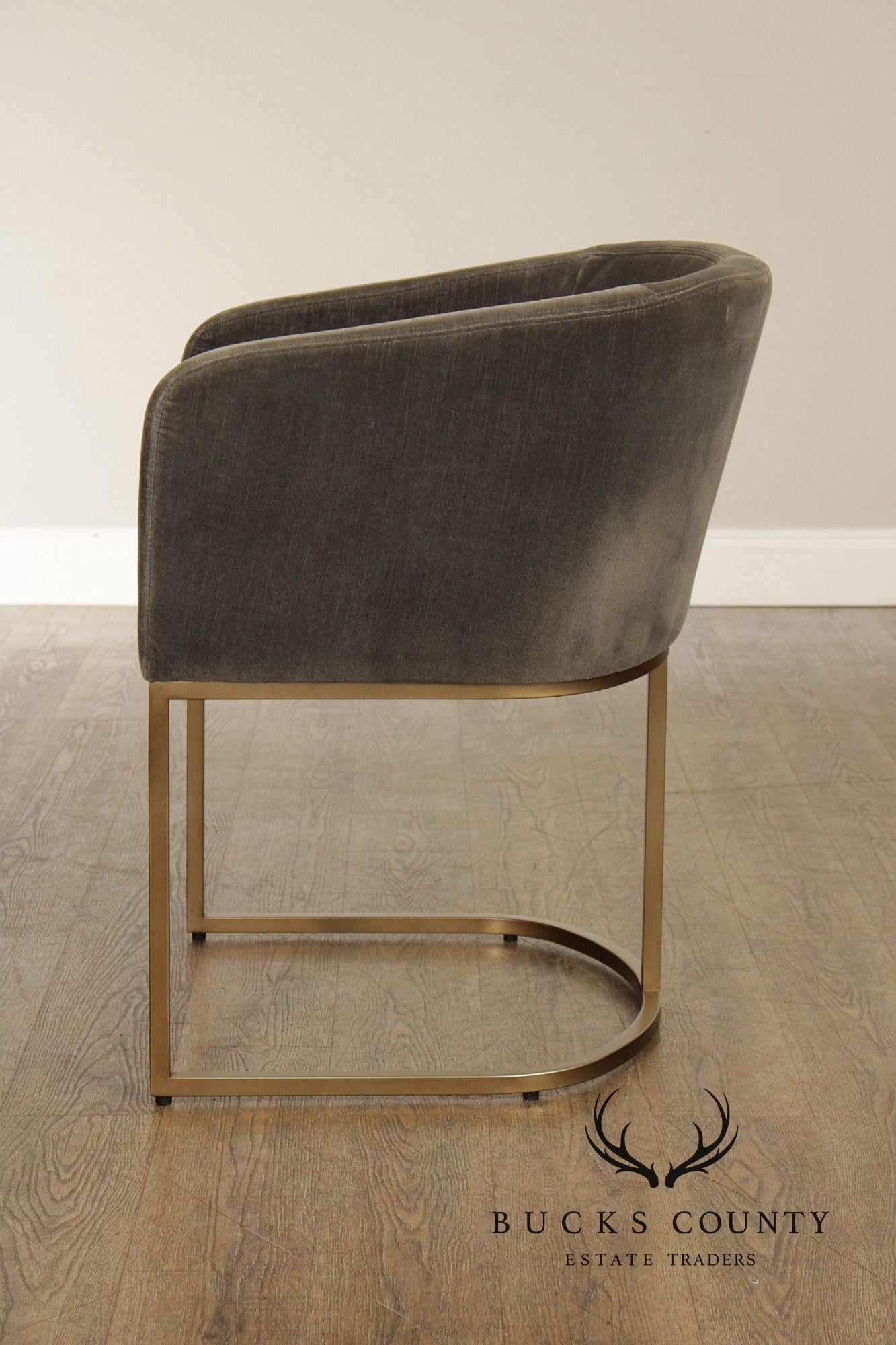 Restoration Hardware Set of Eight 'Emery' Dining Chairs