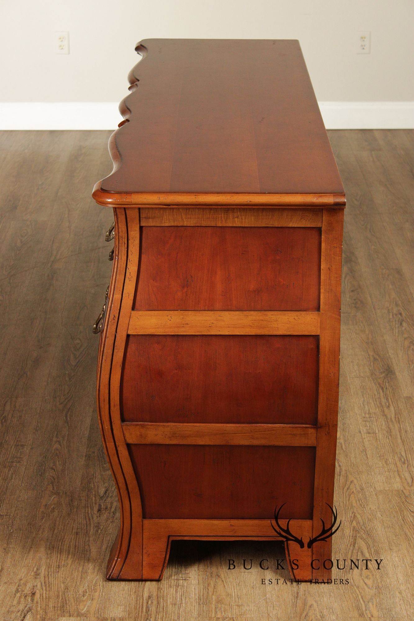Century Furniture 'Charleux' Bombe Triple Dresser