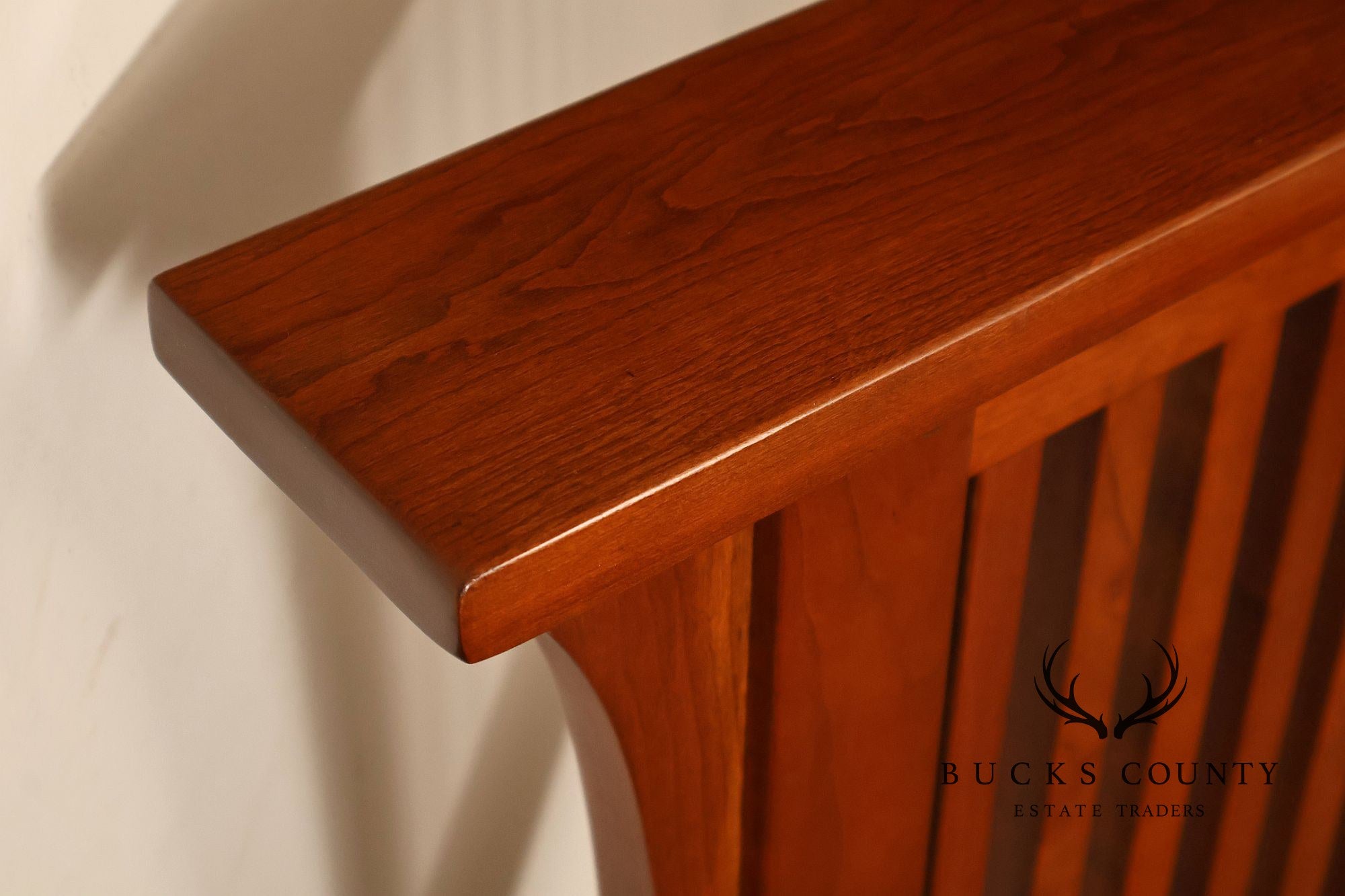 Stickley Mission Collection Cherry Spindle Twin Size Bed