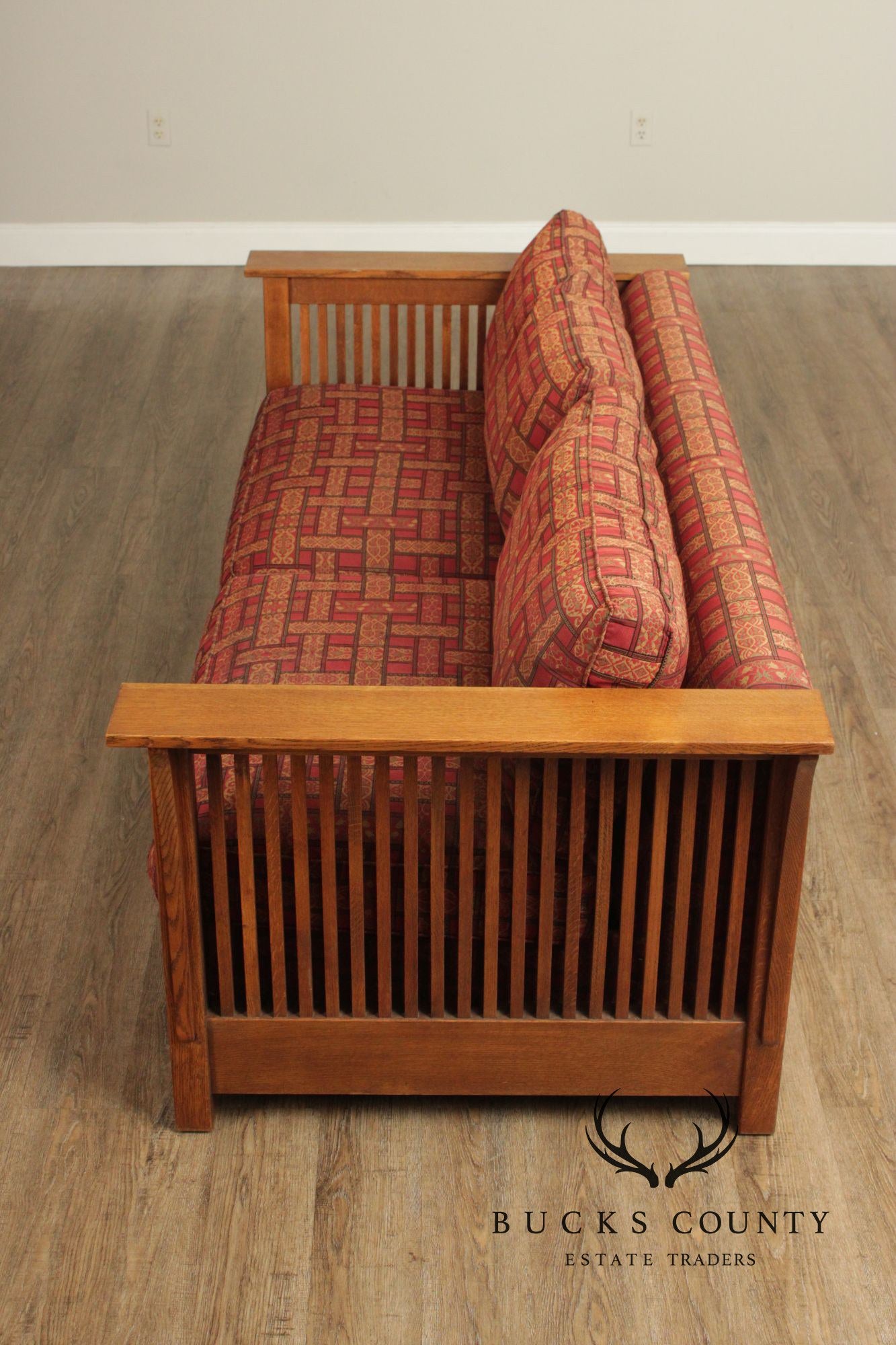 Stickley Mission Collection 'Fayetteville' Oak Frame Sleeper Sofa