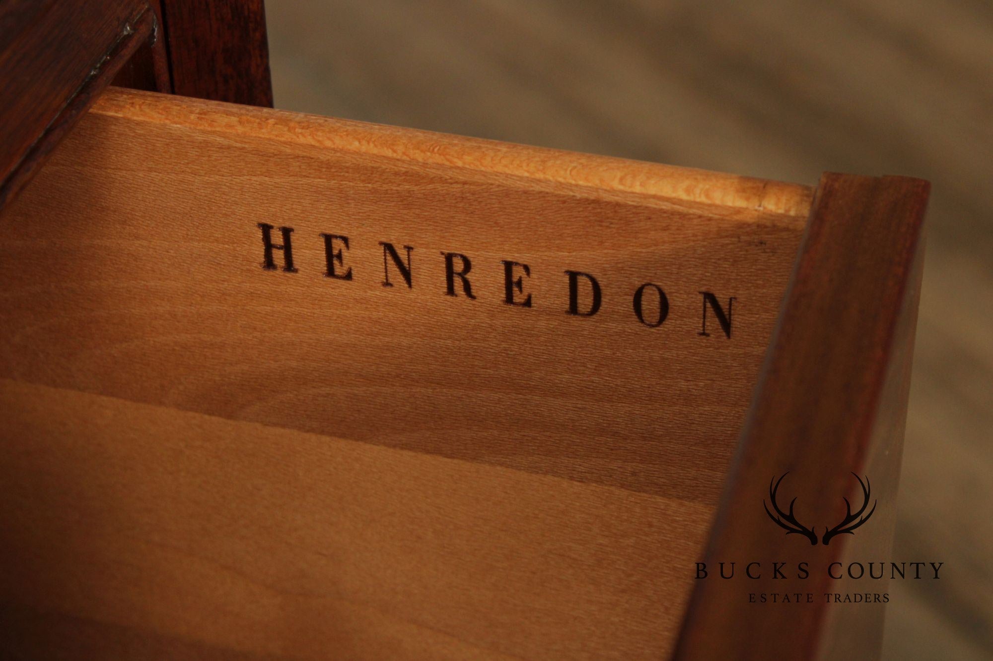 Henredon Carlyle Collection Mahogany Armoire Cabinet