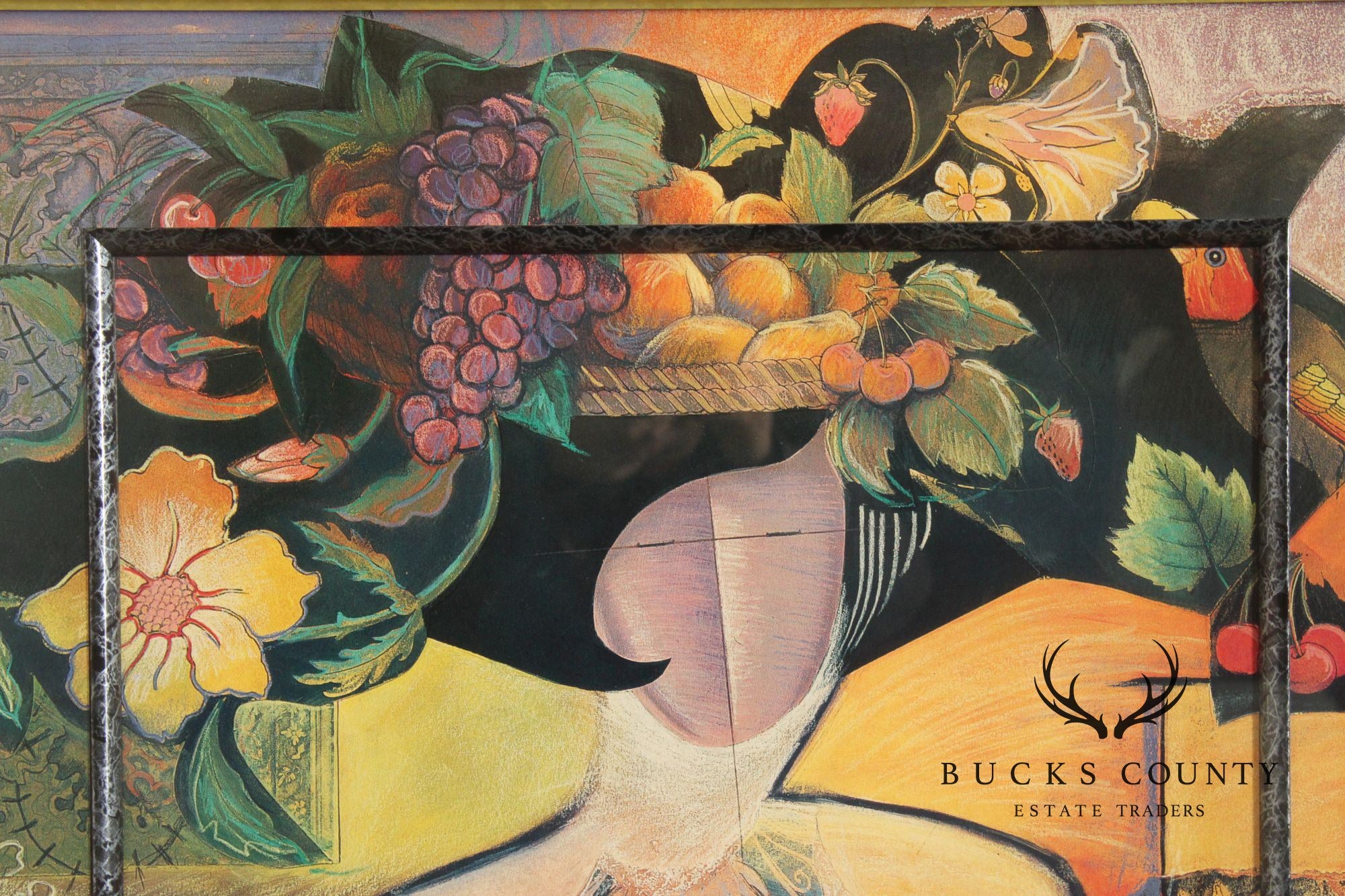 Expressionist Style Large Framed Print