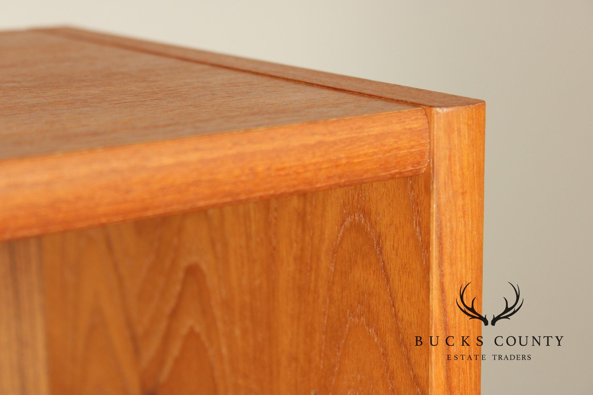 Danish Mid Century Modern Teak Bookcase