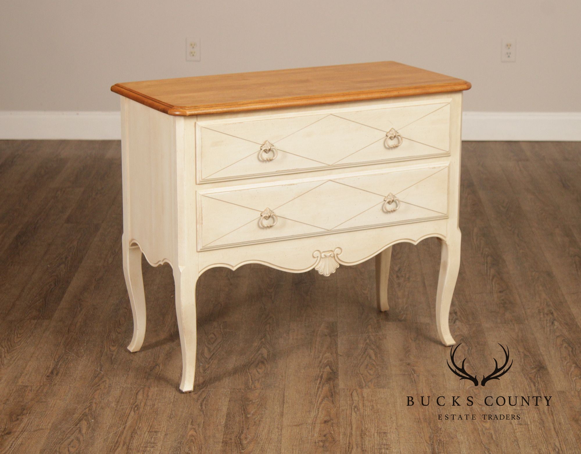 Ethan Allen French Country Style Painted Commode