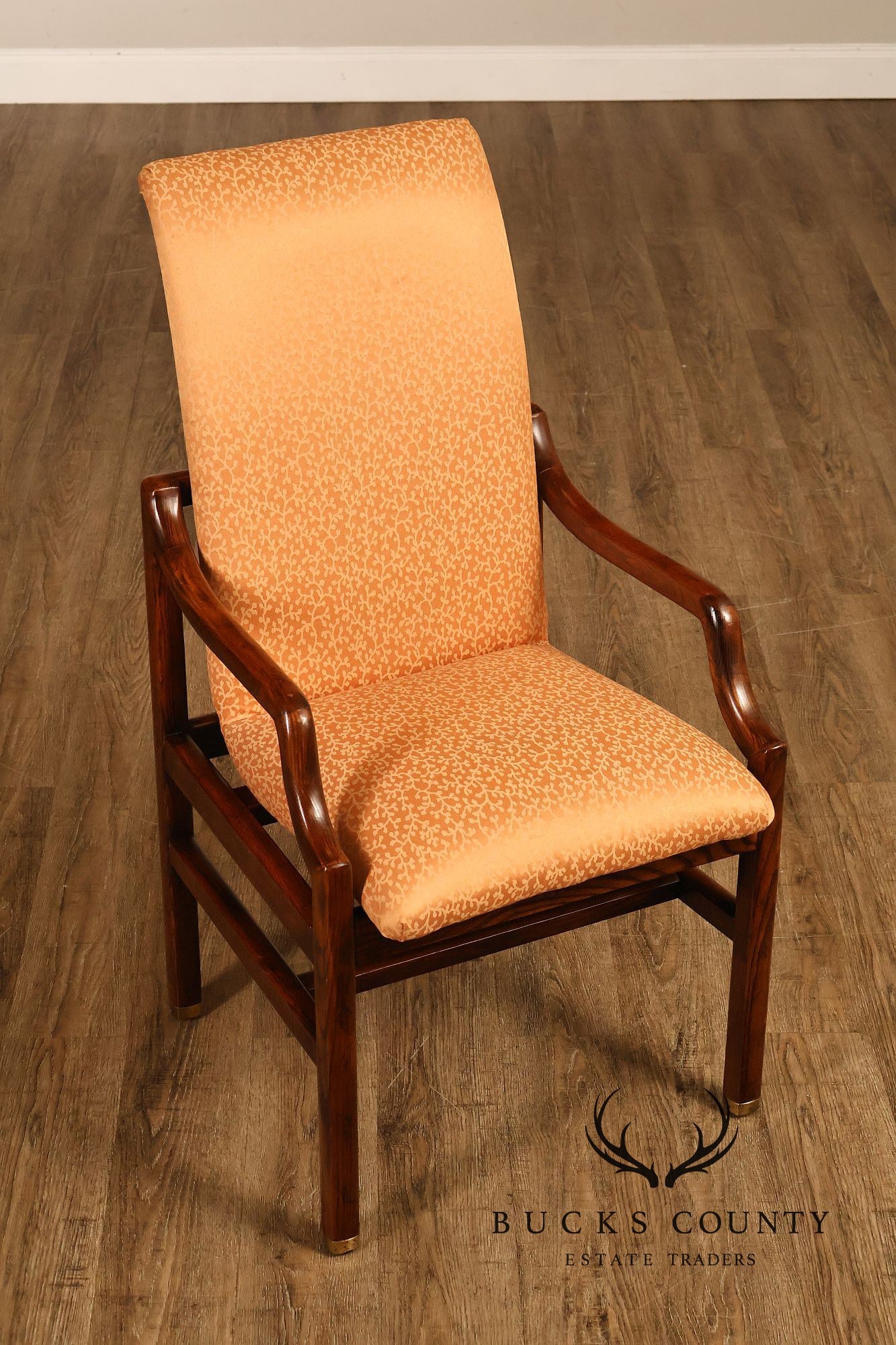 Henredon 'Scene One' Set of Six Oak Dining Chairs