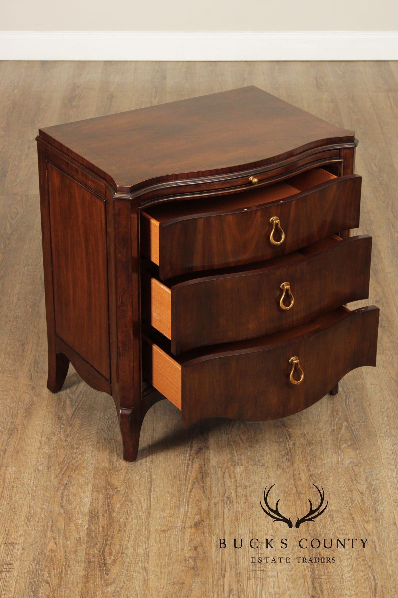 Schnadig Classic Modern Three Drawer Chest With Slide