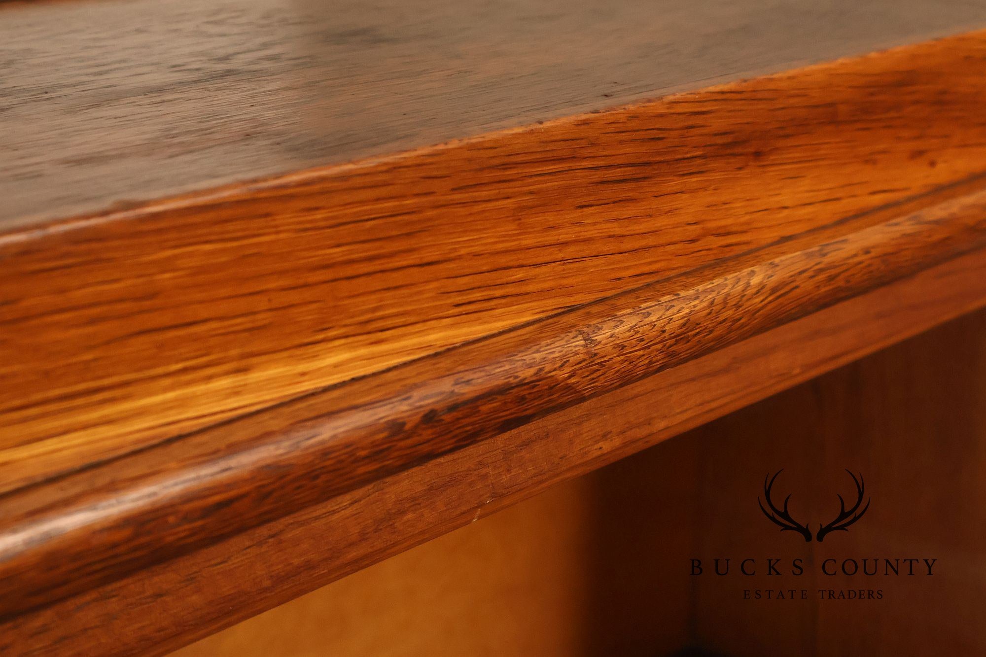 Macey Antique Oak Three Section Barrister Bookcase